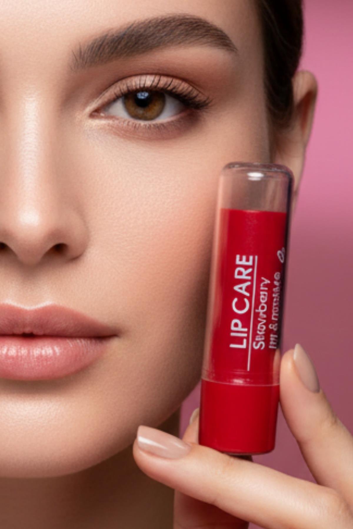 Kadın Renkli Dudak Bakım Kremi Nemlendirici Dudak Parlatıcısı