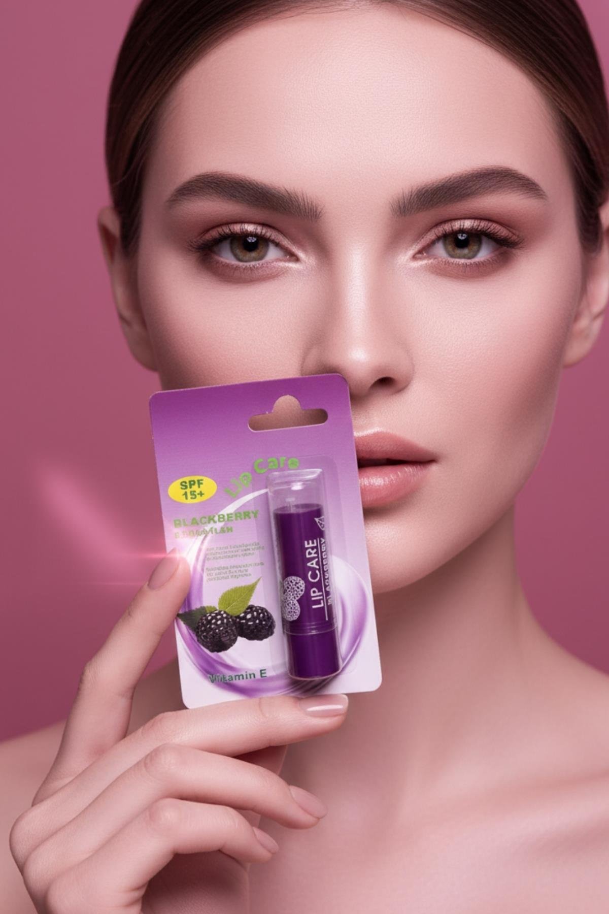 Kadın Renkli Dudak Bakım Kremi Nemlendirici Dudak Parlatıcısı