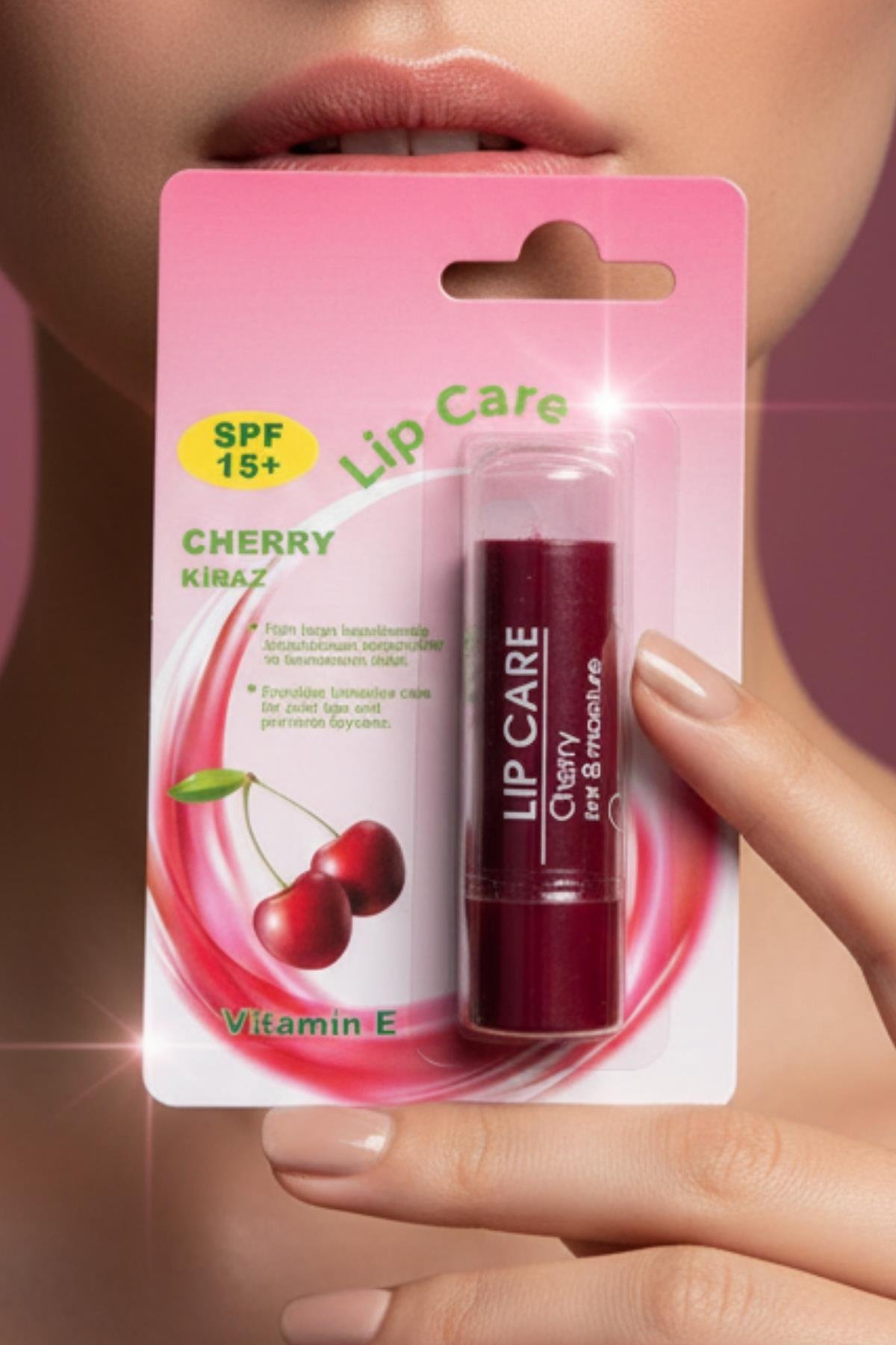 Kadın Renkli Dudak Bakım Kremi Nemlendirici Dudak Parlatıcısı