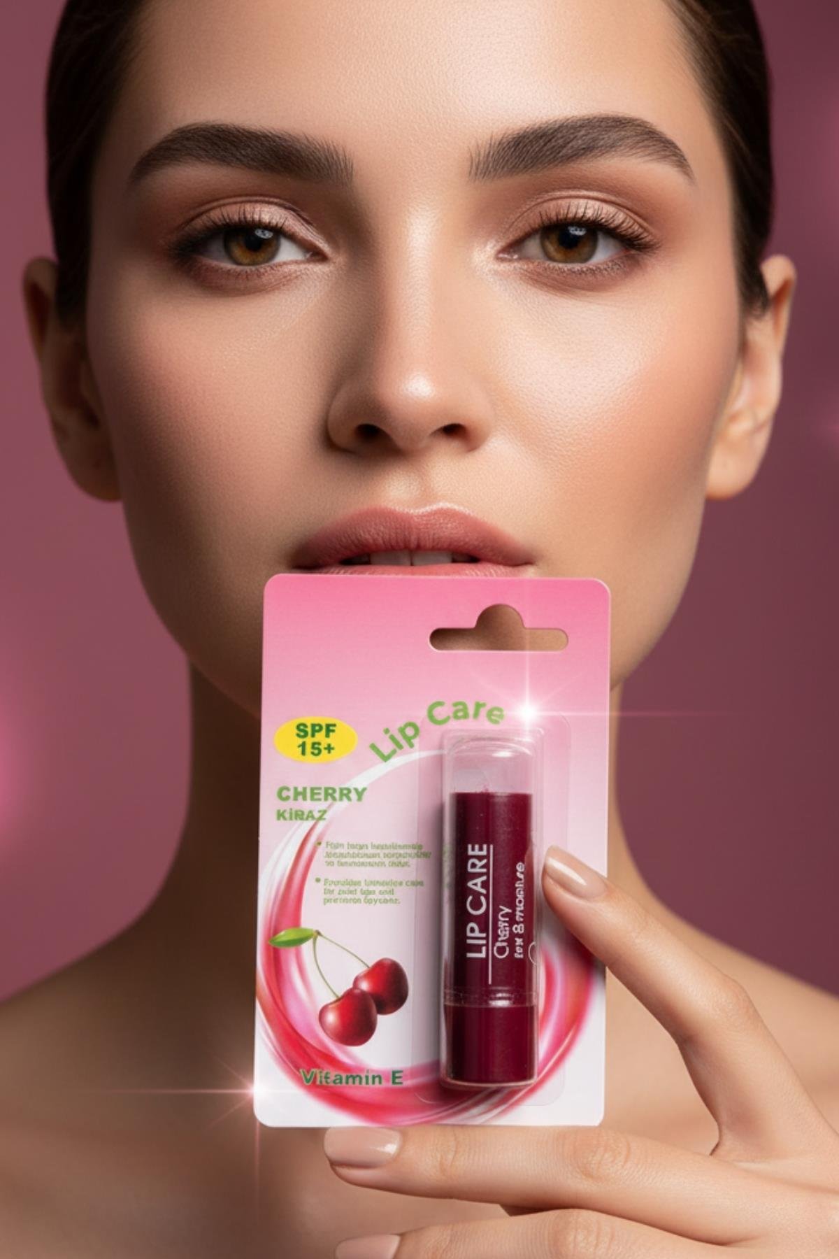 Kadın Renkli Dudak Bakım Kremi Nemlendirici Dudak Parlatıcısı