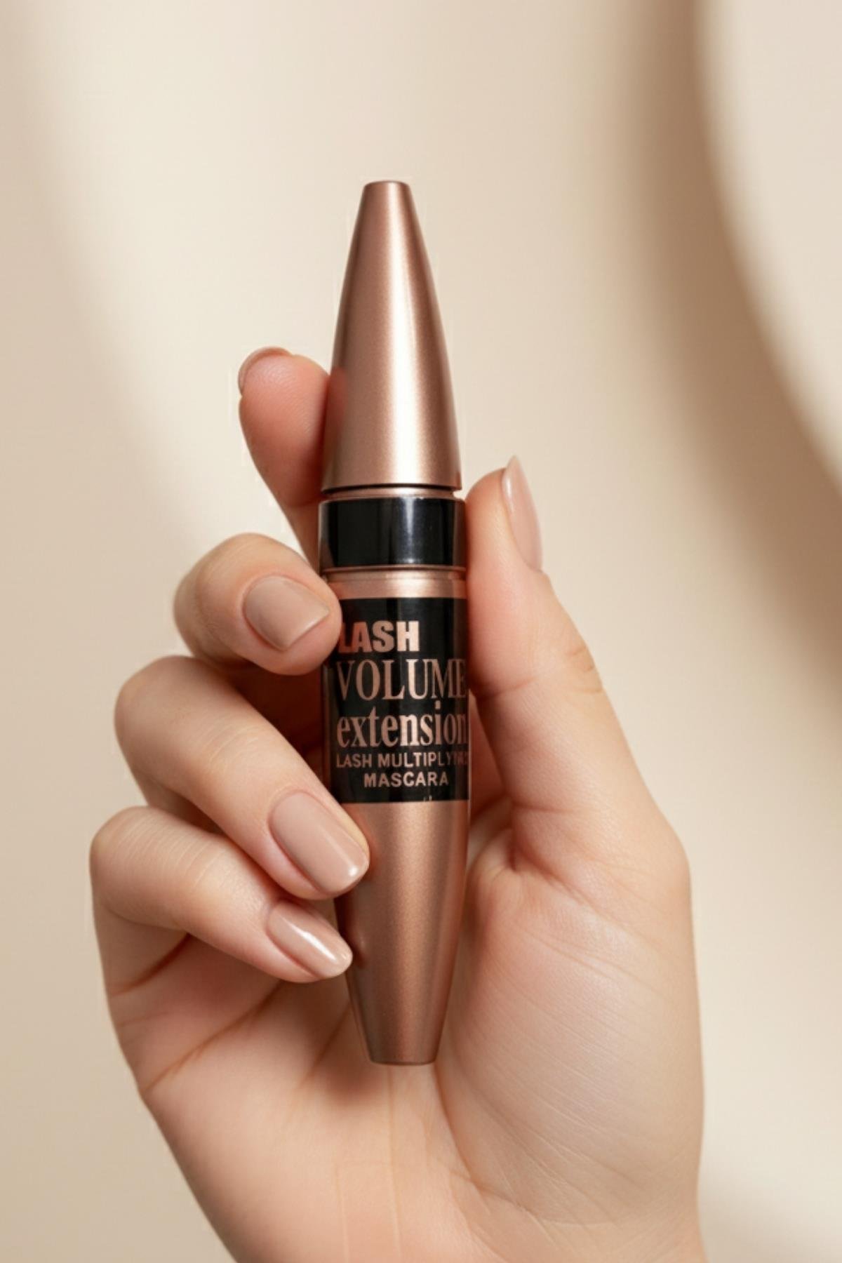 Kadın Rimel Dolgun Kirpik, Kıvrım ve Hacim Verici Kalıcı Etkili Siyah Maskara