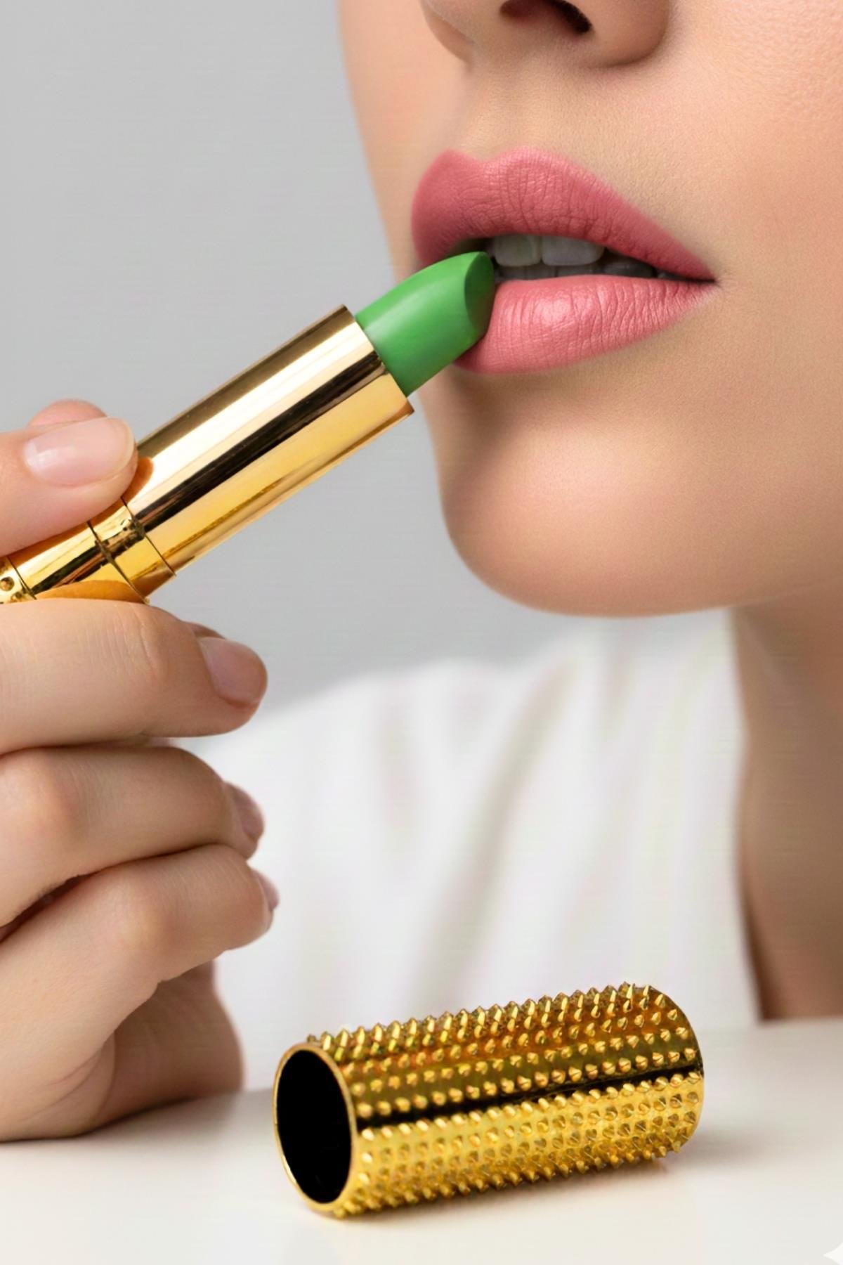 Kadın Sihirli Ruj Renk Değiştiren 24 Saat Kalıcı Ruj Pembe