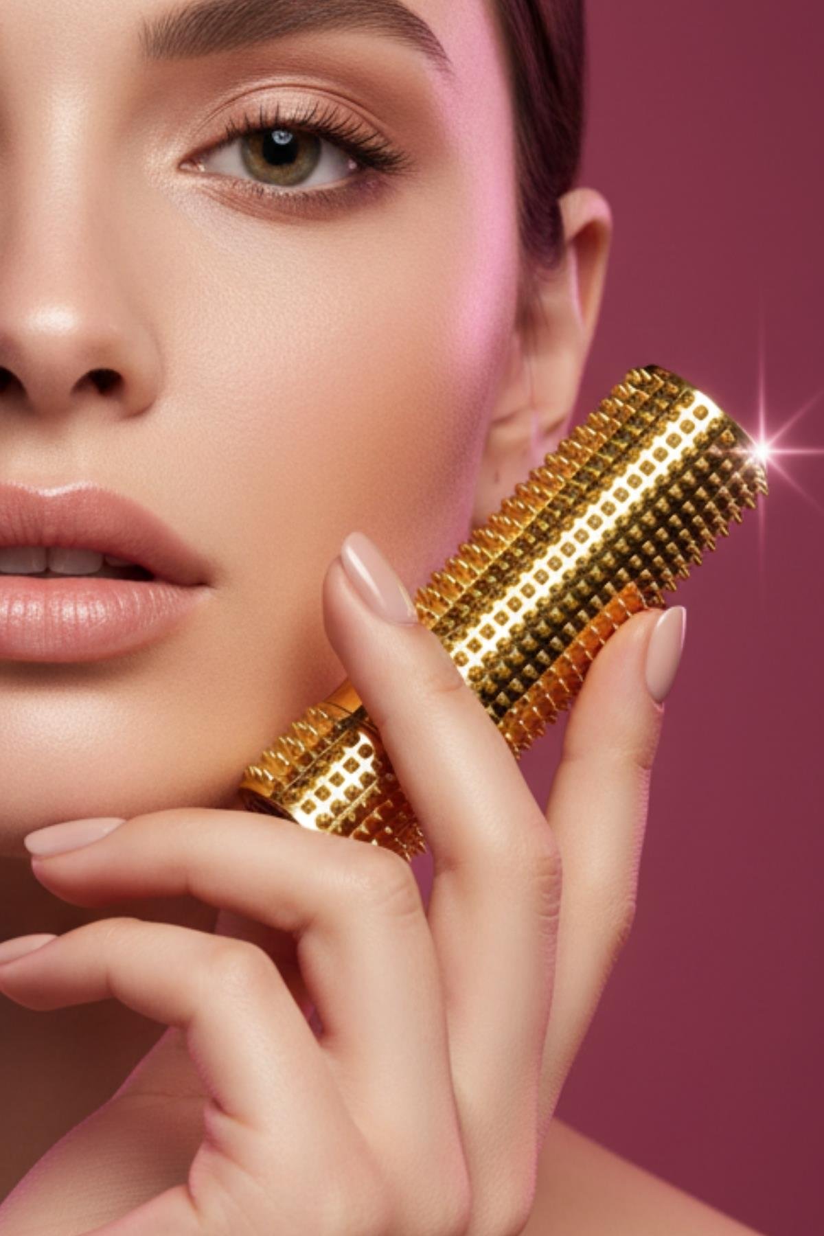 Kadın Sihirli Ruj Renk Değiştiren 24 Saat Kalıcı Ruj Pembe