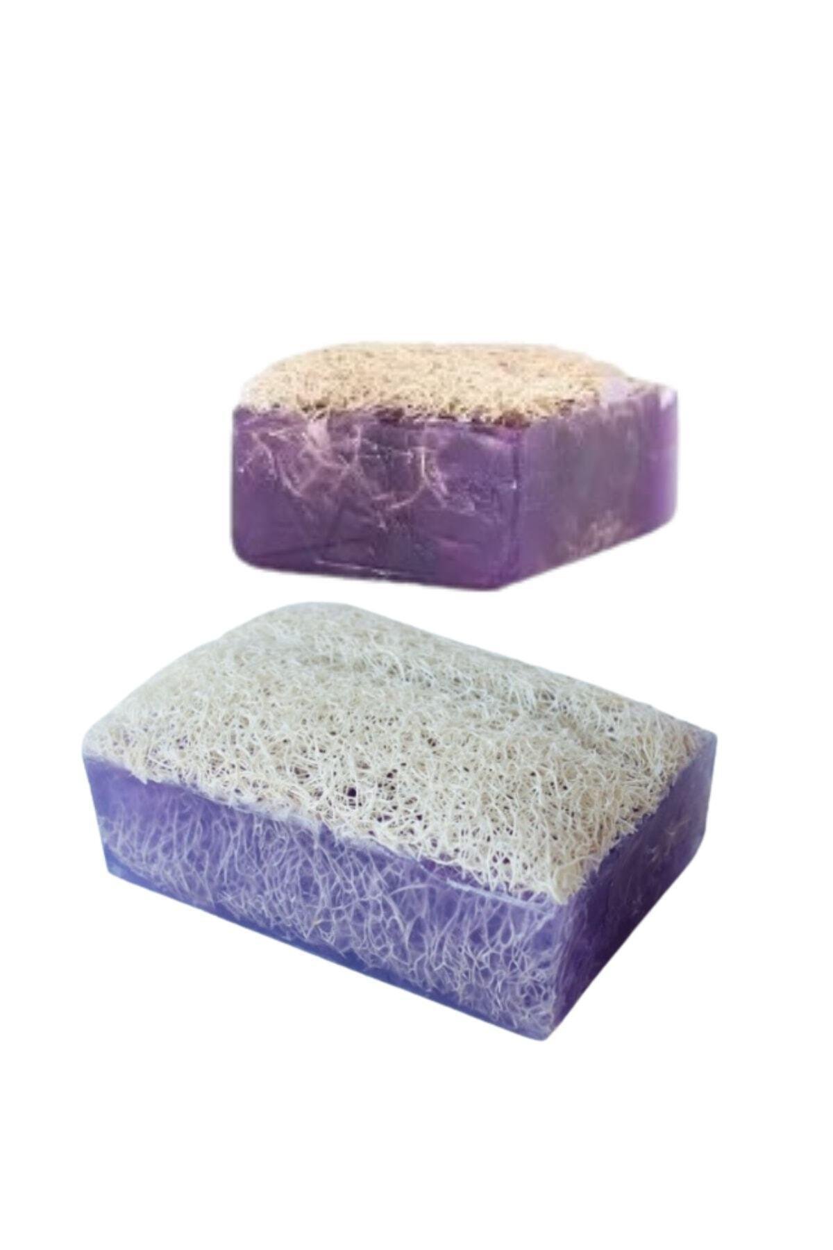 Lavanta Özlü Doğal Kabak Lifli Güzellik Sabunu Cilt Kırışıklık Önleyici Etkili