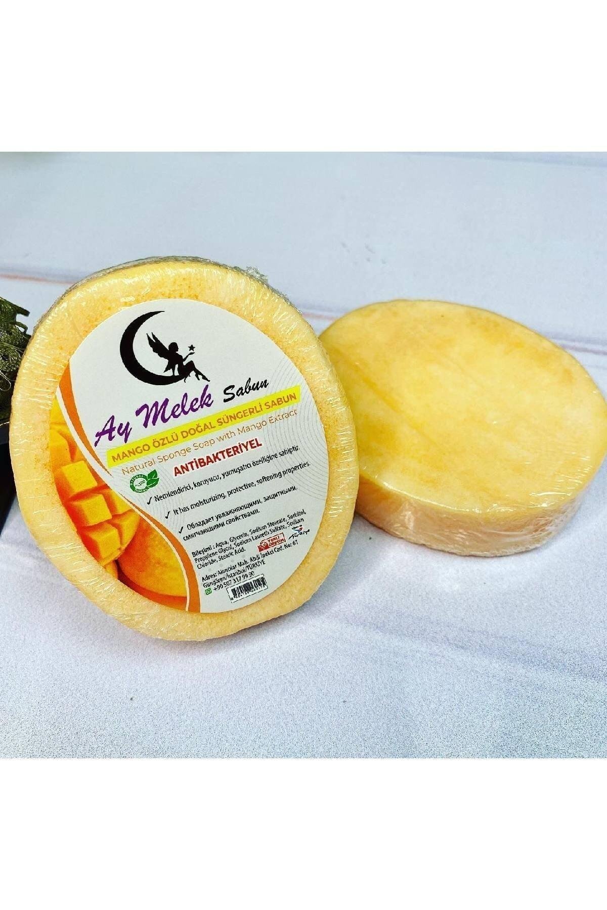 Sabun Mango Özlü - Doğal Banyo Süngerli Sabun