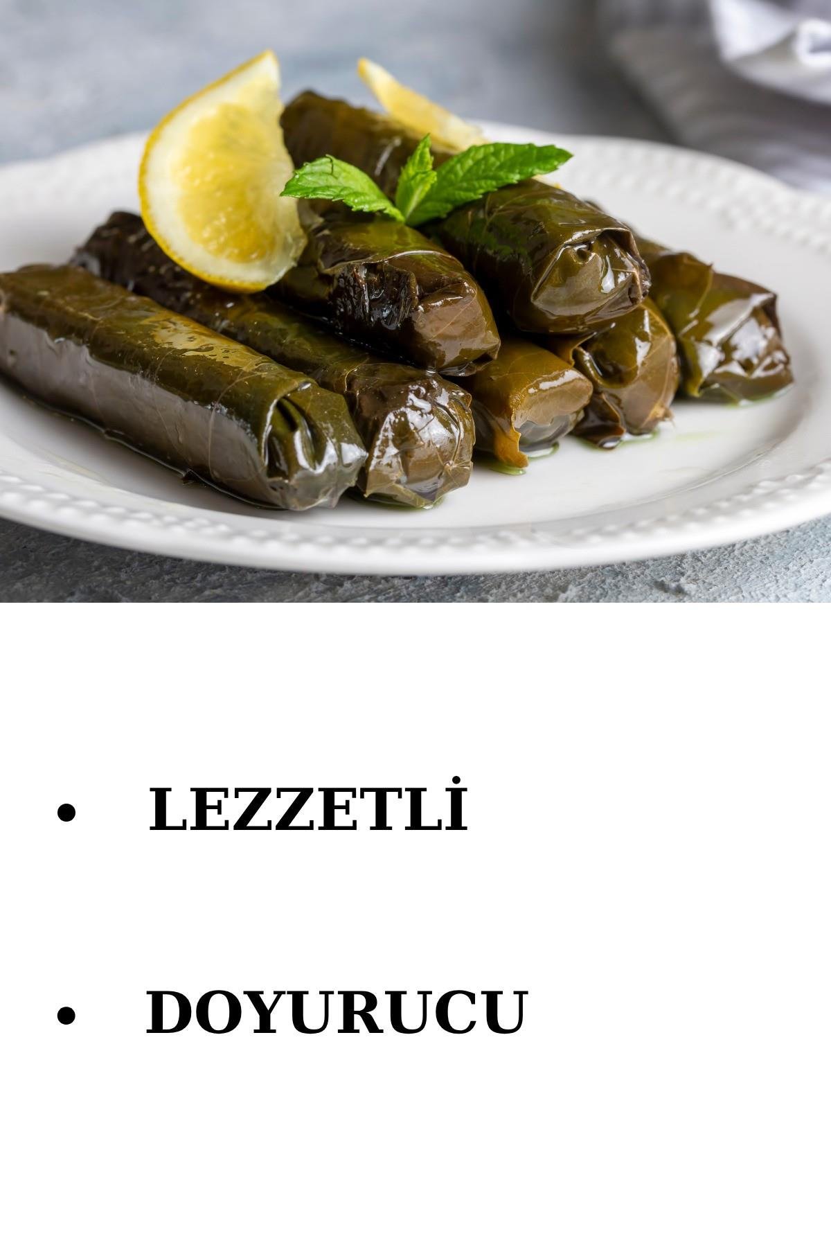 Yaprak Sarma (1 Kutu) Yerli Üretim 400 Gr Doğal Besin Deposu Hazır Yemek