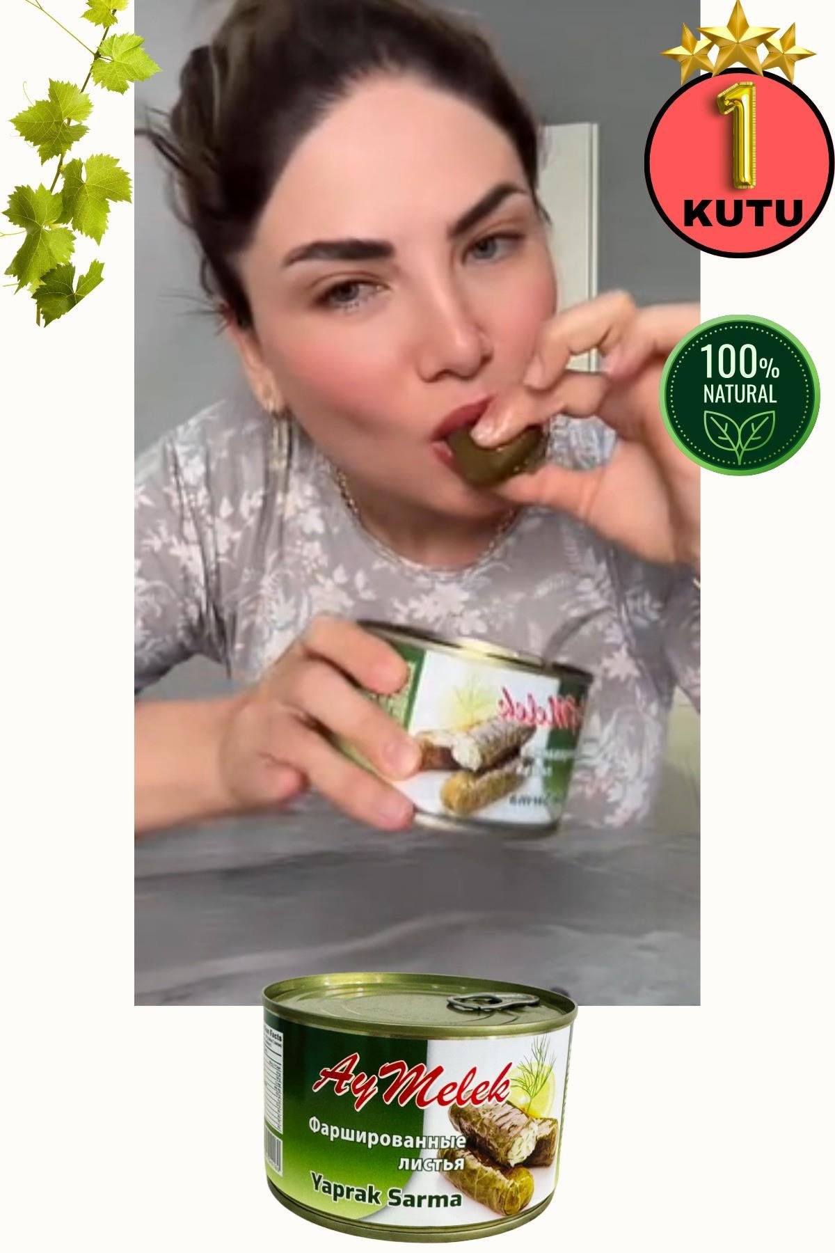 Yaprak Sarma (1 Kutu) Yerli Üretim 400 Gr Doğal Besin Deposu Hazır Yemek