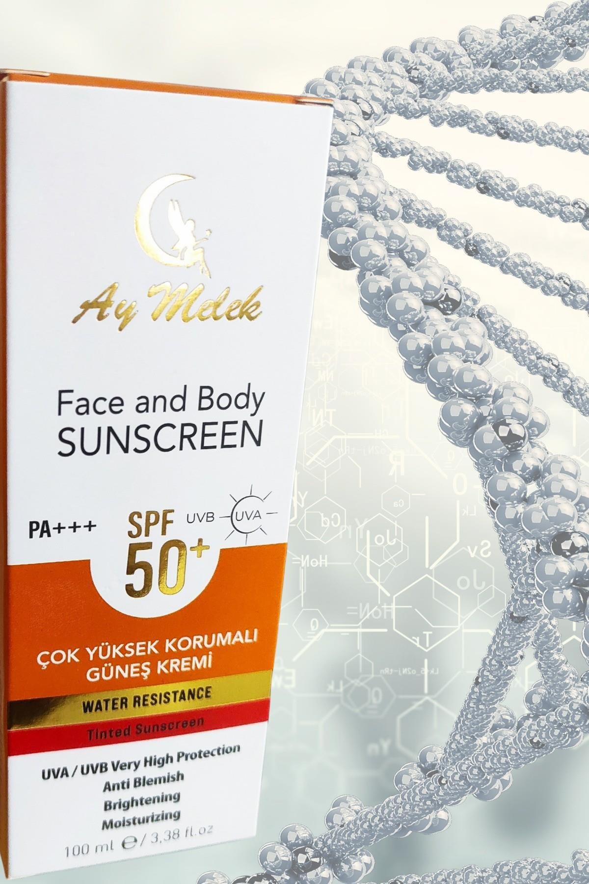 Yüz Güneş Kremi Leke Karşıtı Yüksek Koruyuculu 100 ml Tüm Ciltler Için SPF50+/PA+++