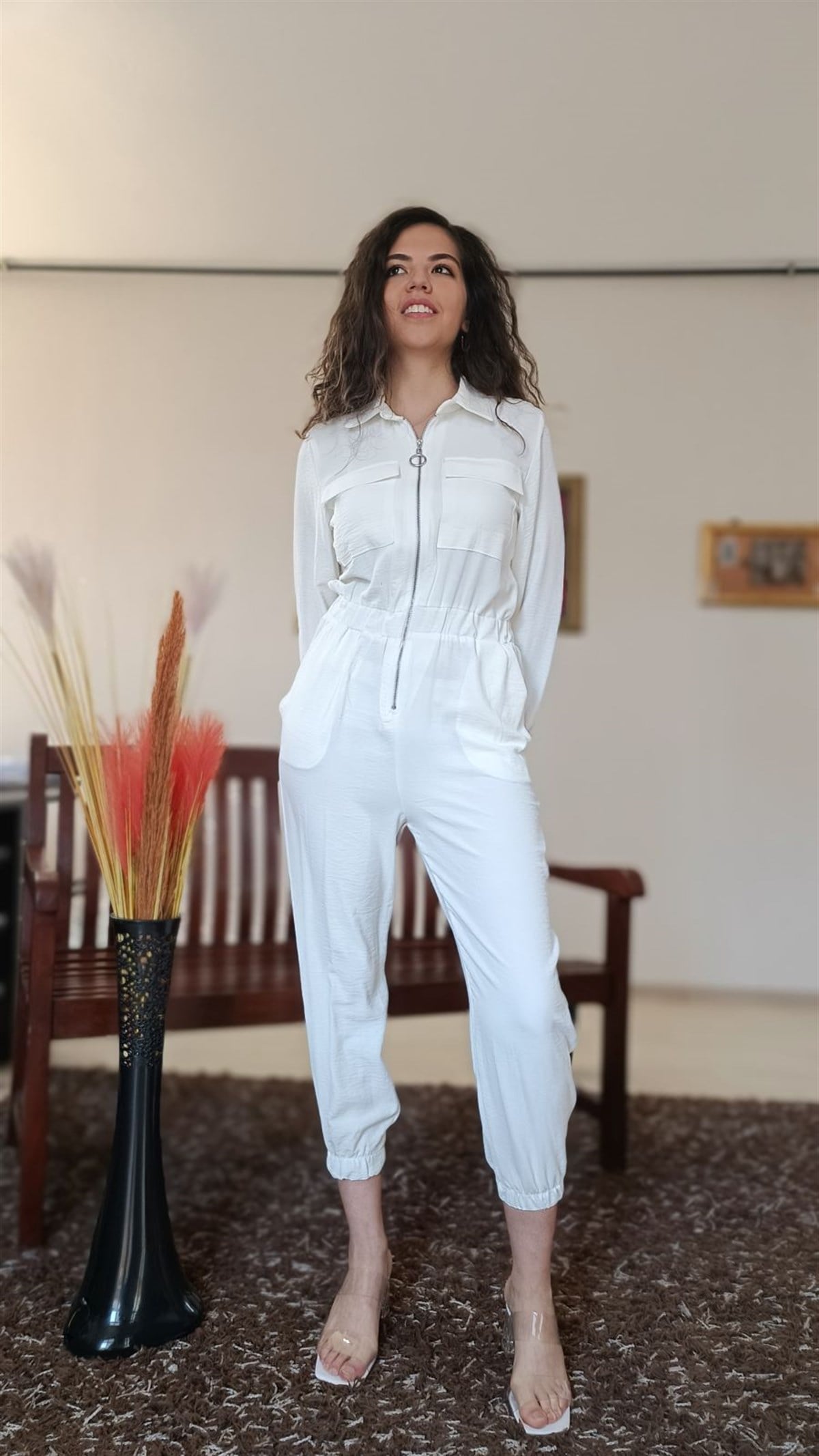 AEROBİN KUMAŞ FERMUARLI PİLOT TULUM