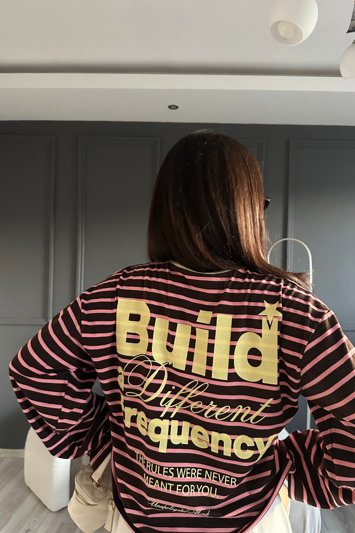 Build Çizgili Sweat