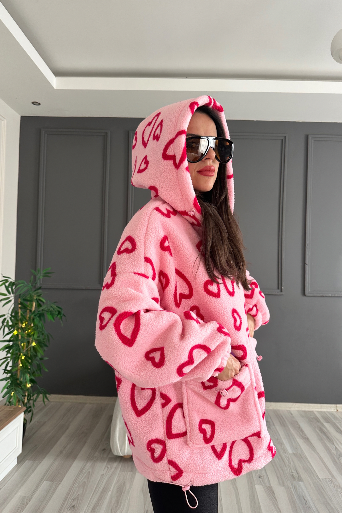 Pembe Kalpli Tedy Mont