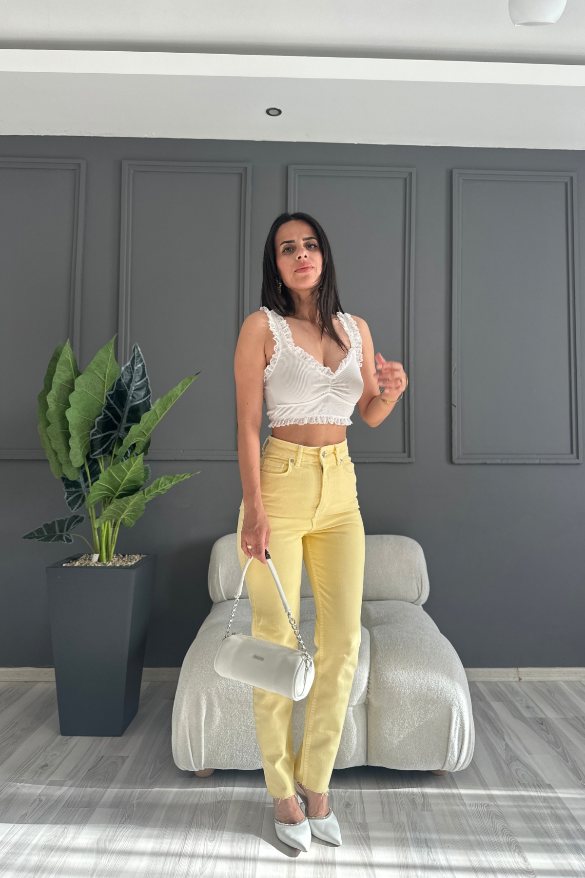 Sarı Renkli Boyfit