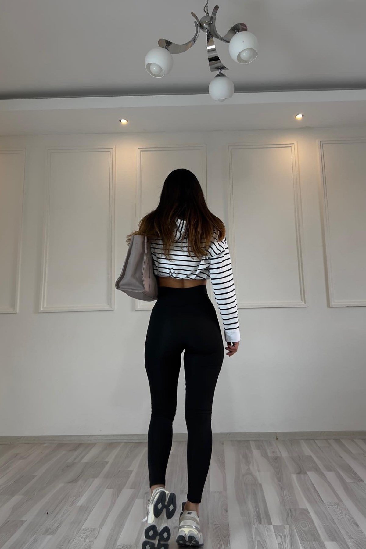 Siyah Nano Fit Şarbonlu Tayt