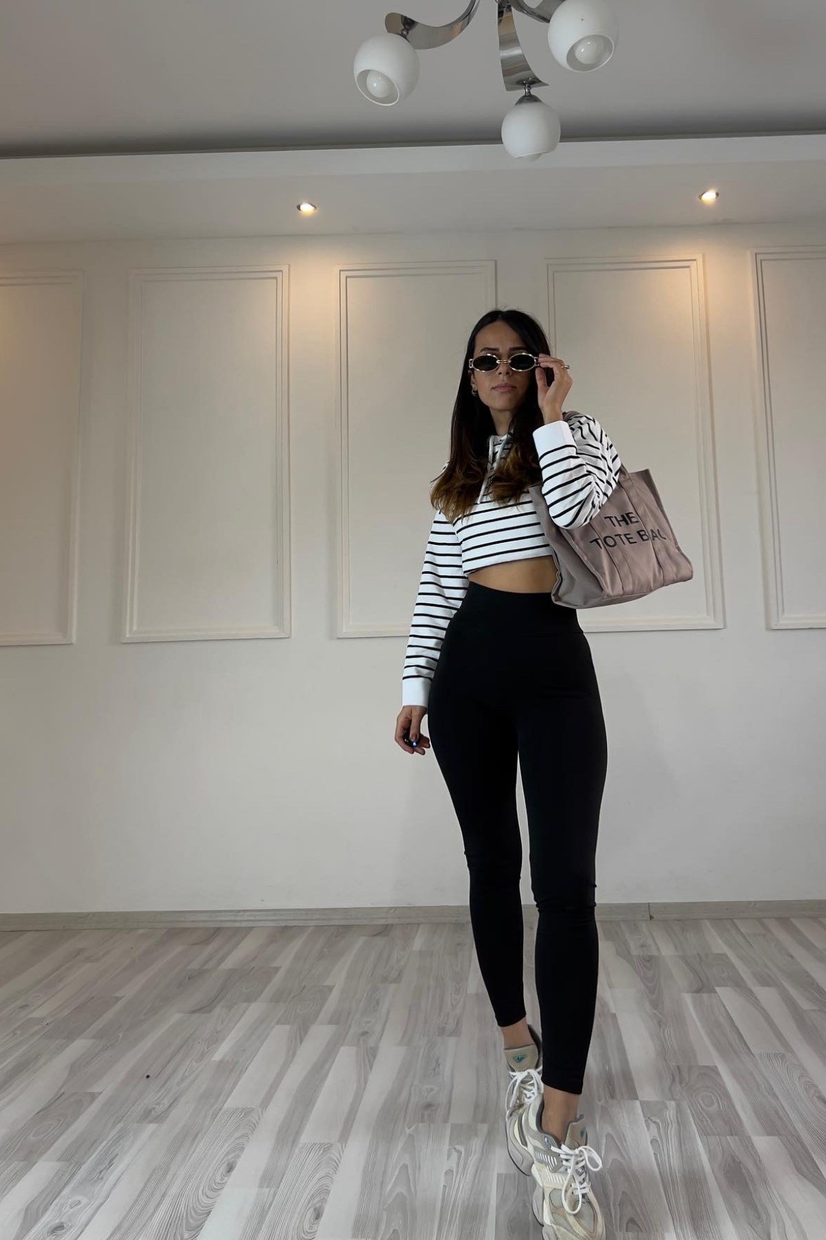 Siyah Nano Fit Şarbonlu Tayt
