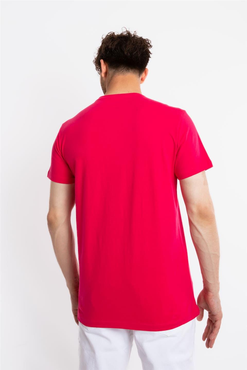 ADAM BOXESAdam Boxes Erkek/Unisex O-Yaka T-shirt Premiver - Macenta