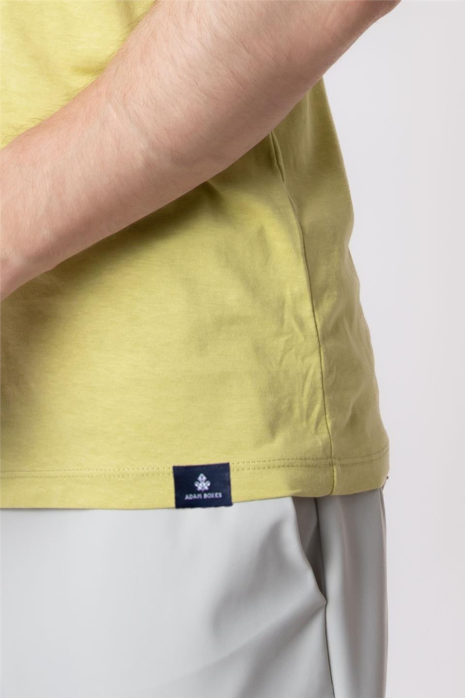 ADAM BOXESAdam Boxes Erkek/Unisex O-Yaka T-shirt Premiver - Açık Haki