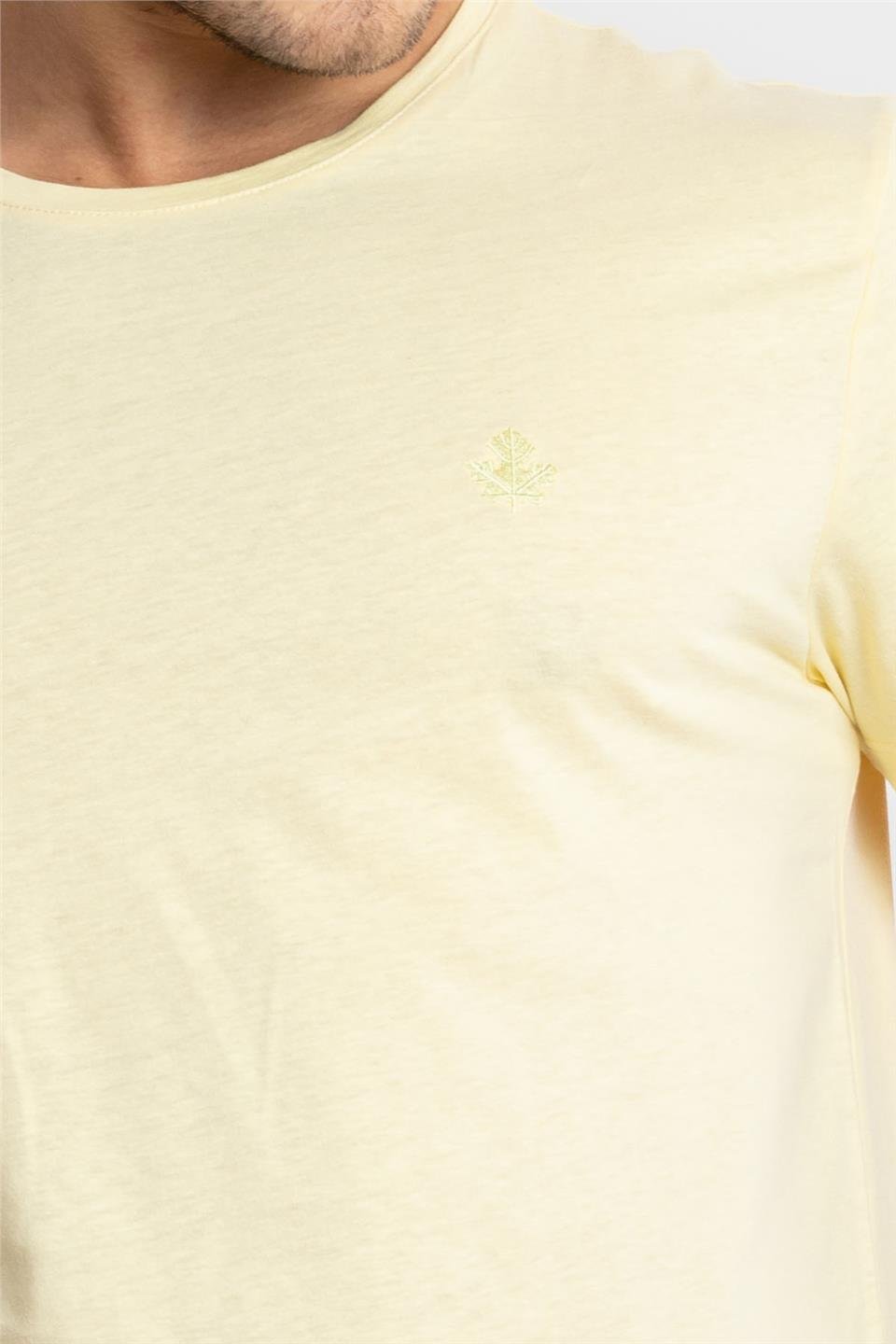 ADAM BOXESAdam Boxes Erkek/Unisex O-Yaka T-shirt Premiver - Açık Sarı
