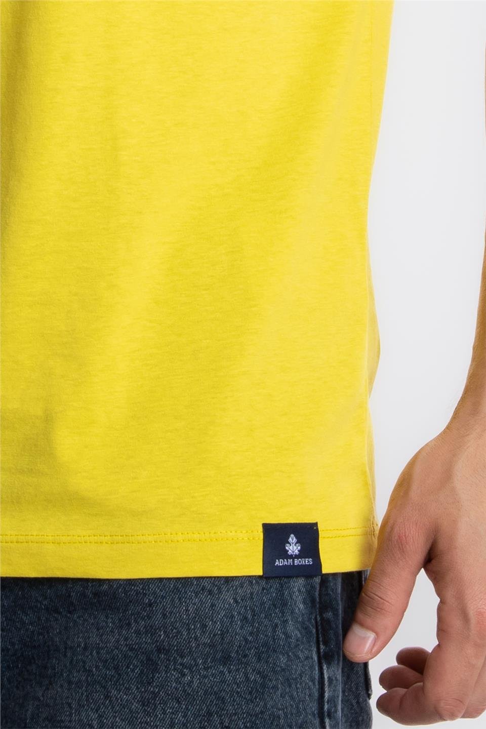 ADAM BOXESAdam Boxes Erkek/Unisex O-Yaka T-shirt Premiver - Zeytin Yeşili