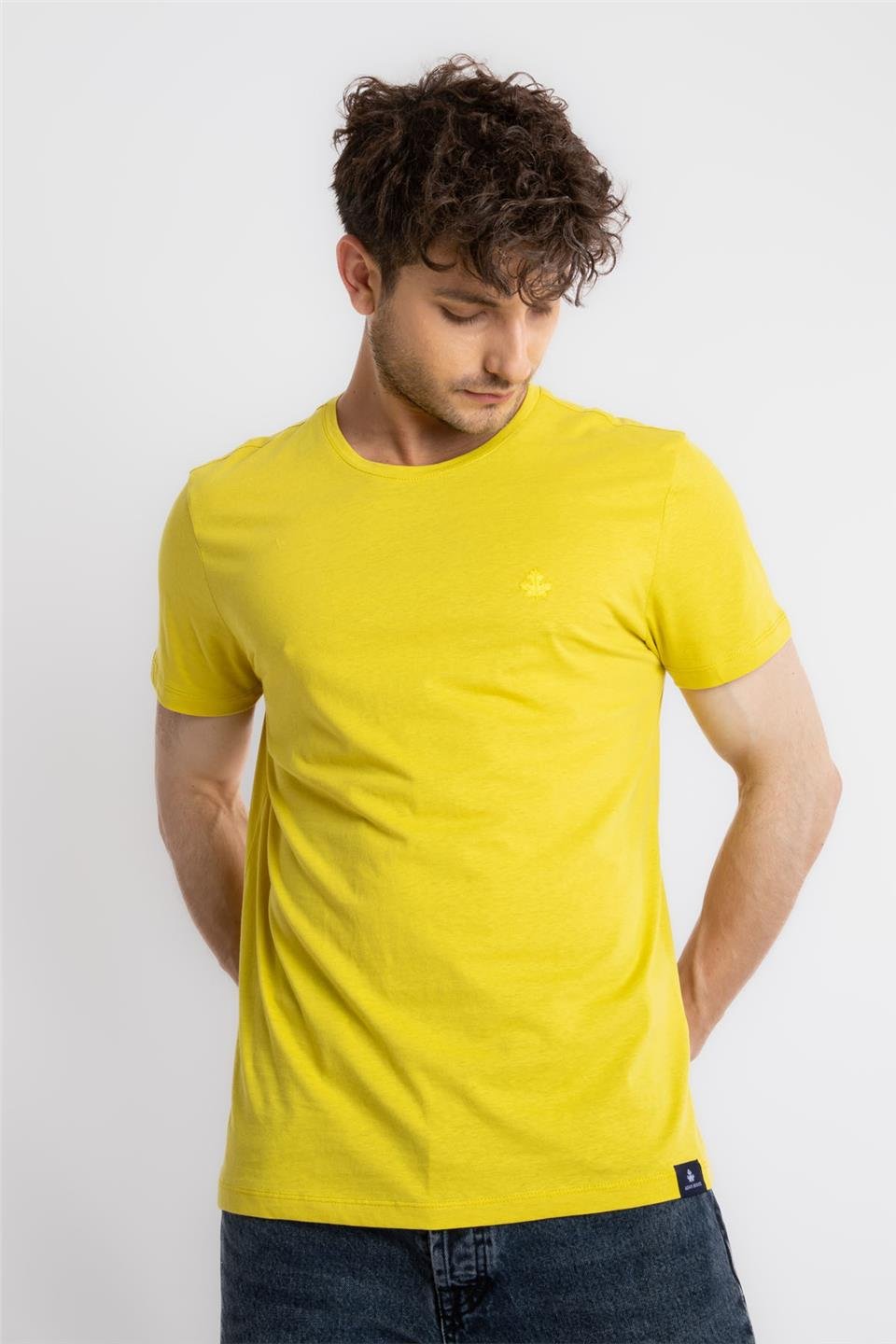 ADAM BOXESAdam Boxes Erkek/Unisex O-Yaka T-shirt Premiver - Zeytin Yeşili