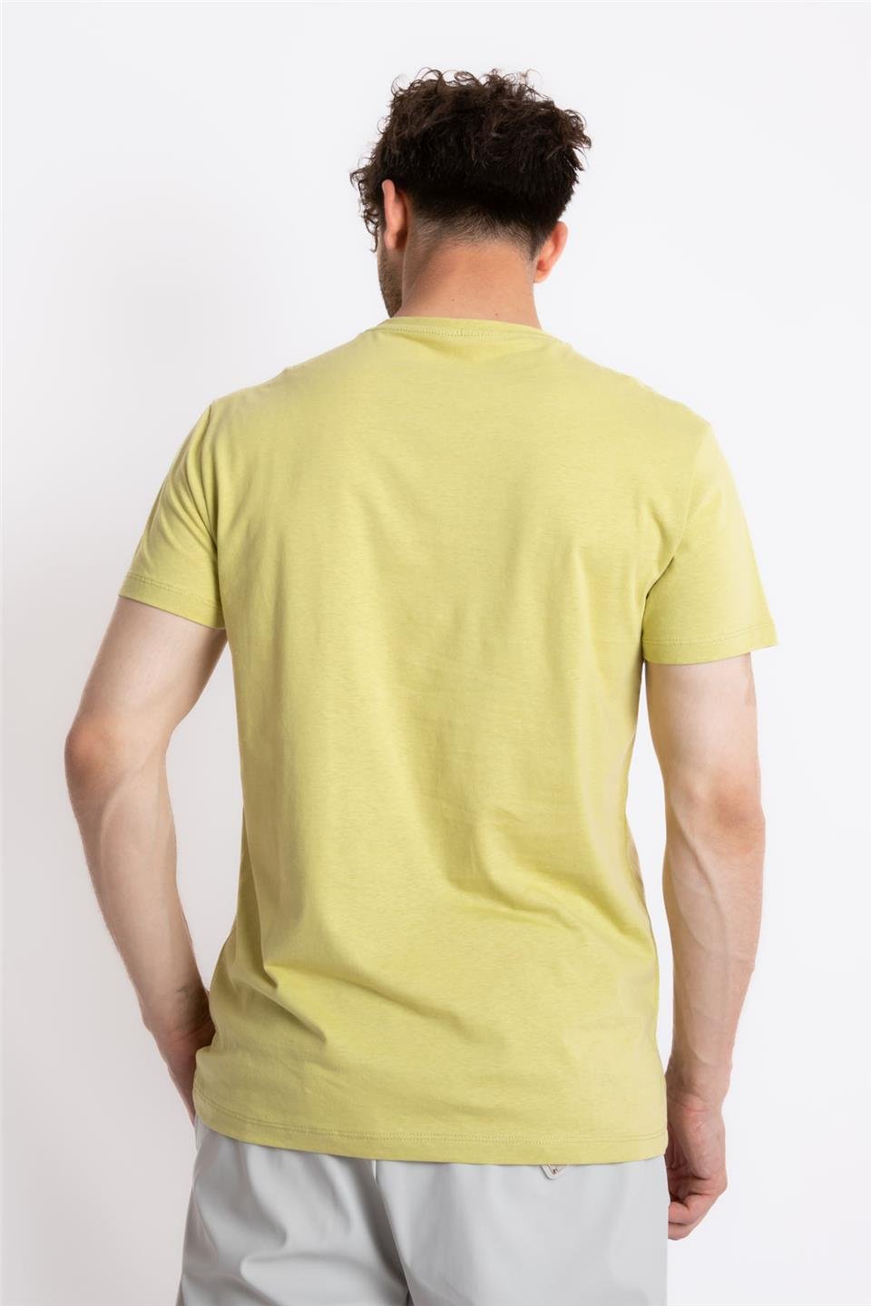 ADAM BOXESAdam Boxes Erkek/Unisex O-Yaka T-shirt Premiver - Açık Haki