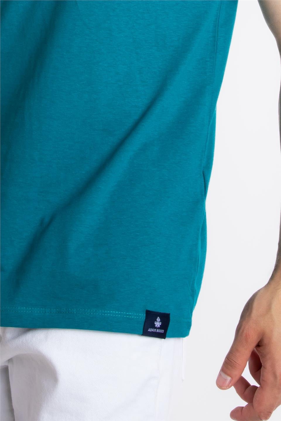 ADAM BOXESAdam Boxes Erkek/Unisex V-Yaka T-shirt Veralpes - Göl Yeşili