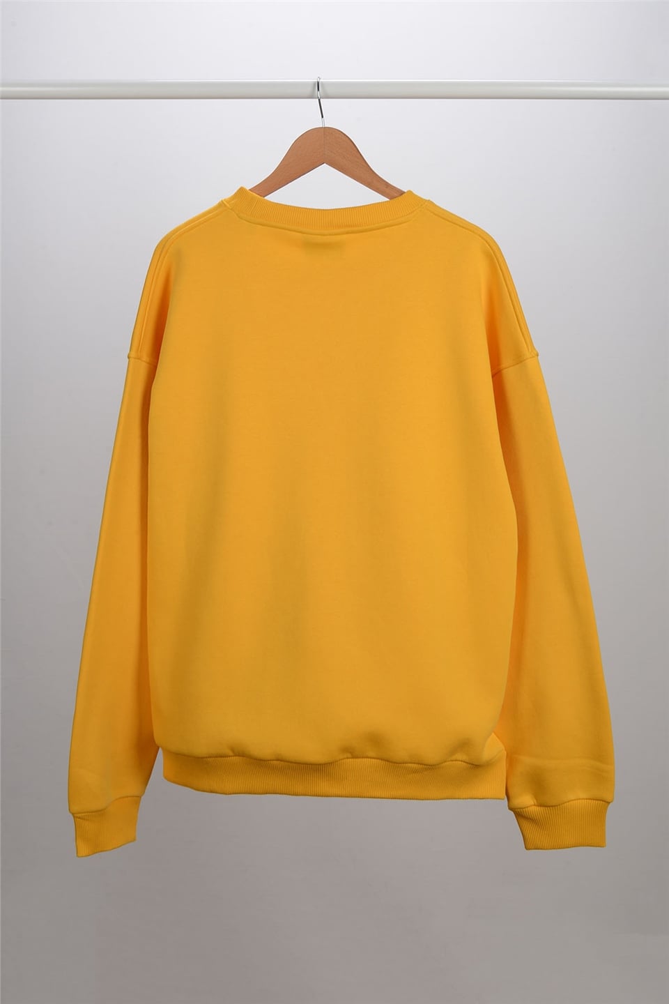 ADAM BOXESOversize O-Yaka Sweatshirt Alinda - Sarı
