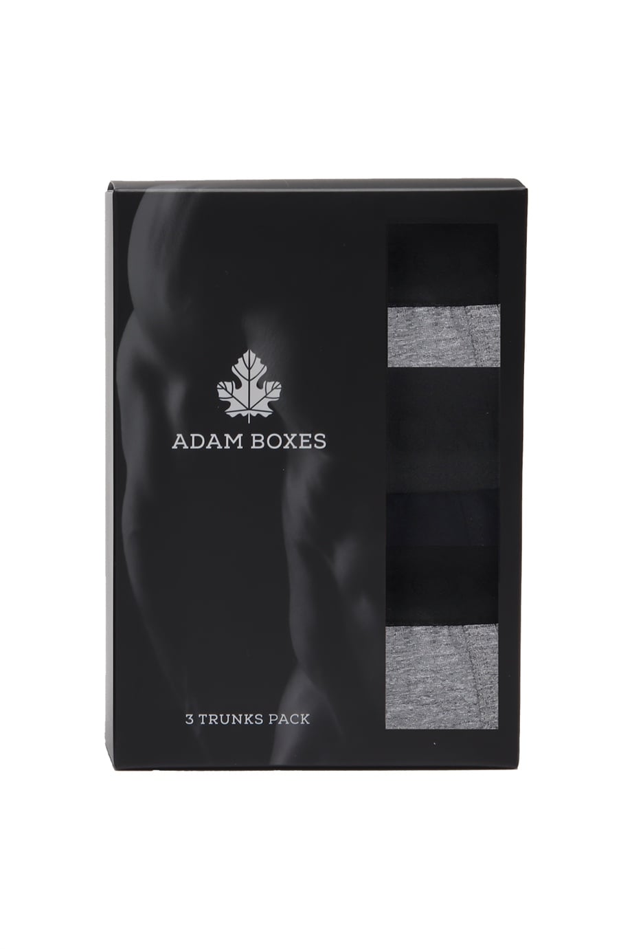 Boxer Trunk Cosy 
3'lü Paket - Antrasit, Siyah