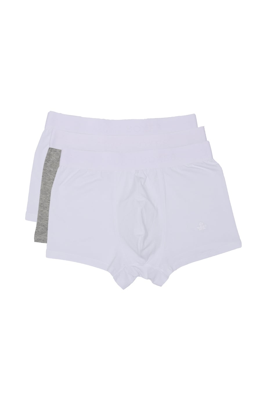 Boxer Trunk Cosy 
3'lü Paket - Beyaz, Gri