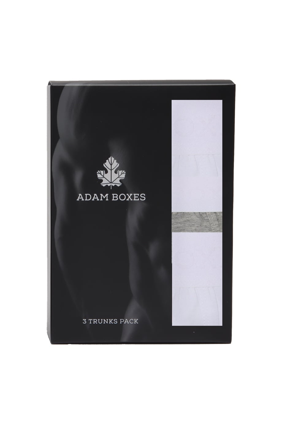 Boxer Trunk Cosy 
3'lü Paket - Beyaz, Gri