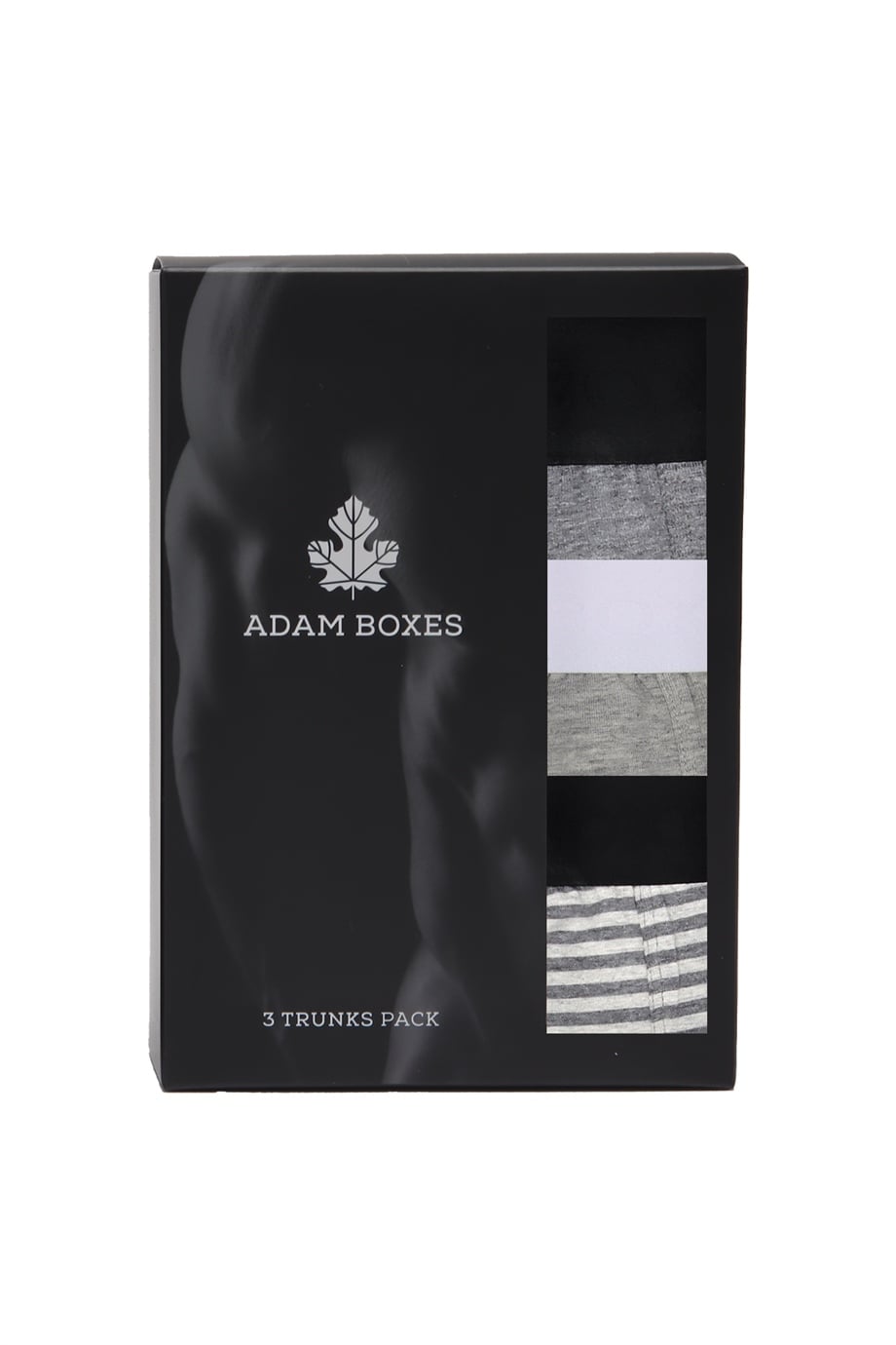 Boxer Trunk Cosy 
3'lü Paket - Gri, Antrasit, Gri Çizgili