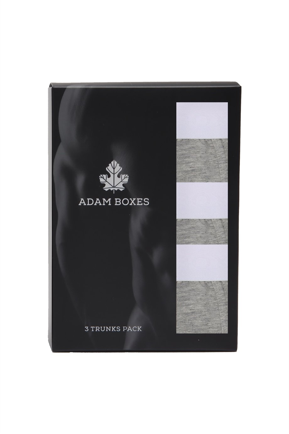 Boxer Trunk Cosy 
3'lü Paket - Gri