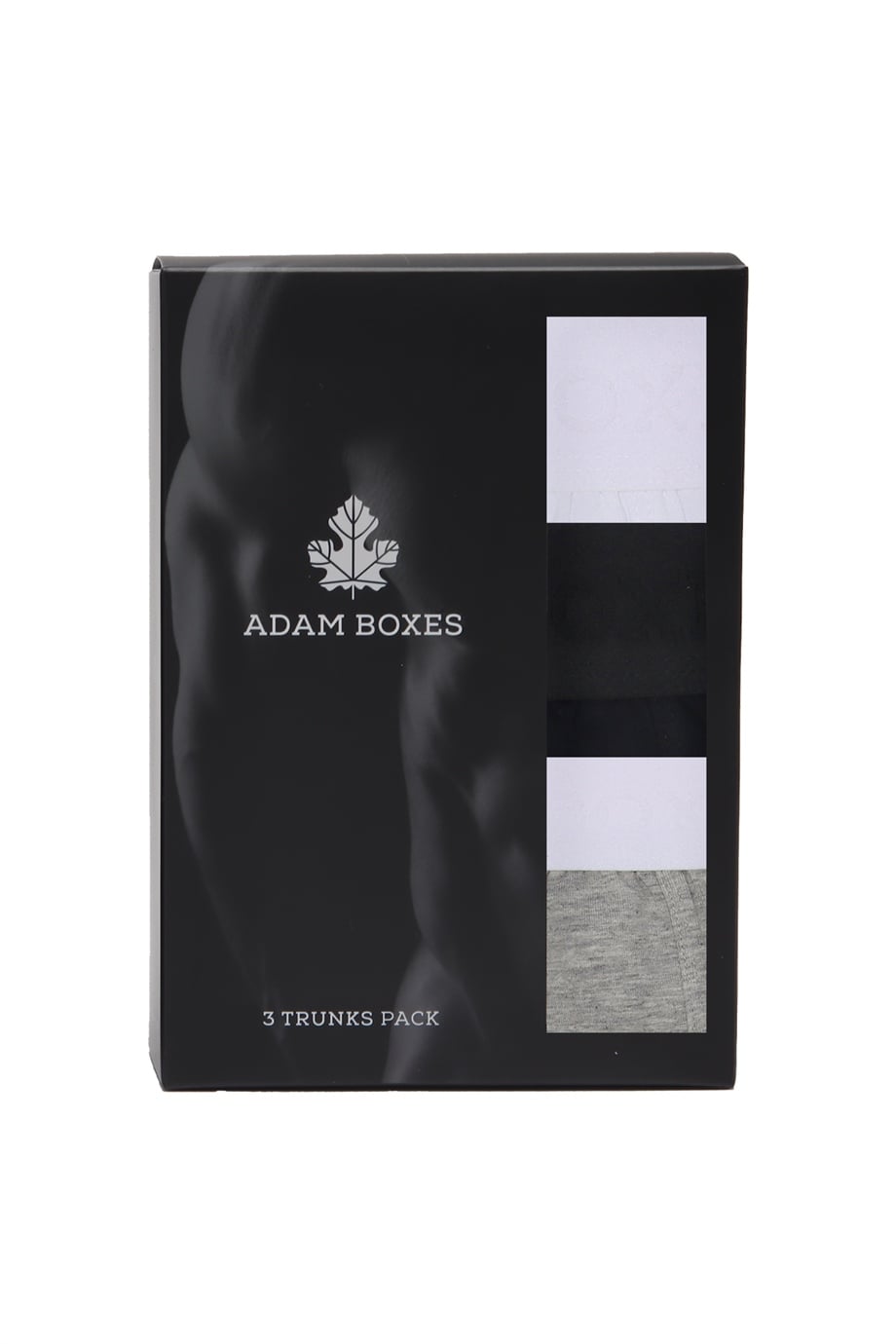 Boxer Trunk Cosy 
3'lü Paket - Siyah, Beyaz, Gri