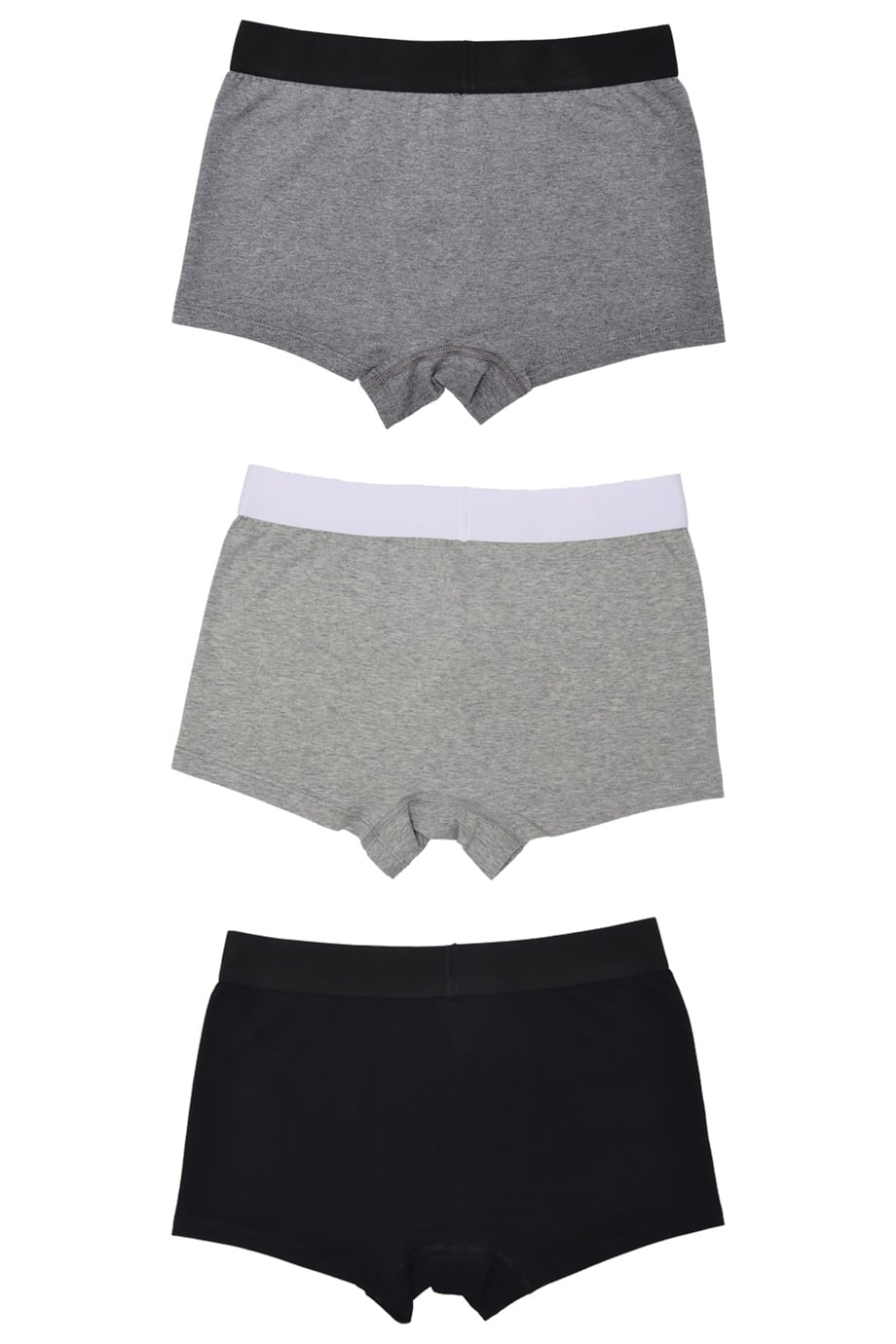 Boxer Trunk Cosy 
3'lü Paket - Siyah, Gri, Antrasit