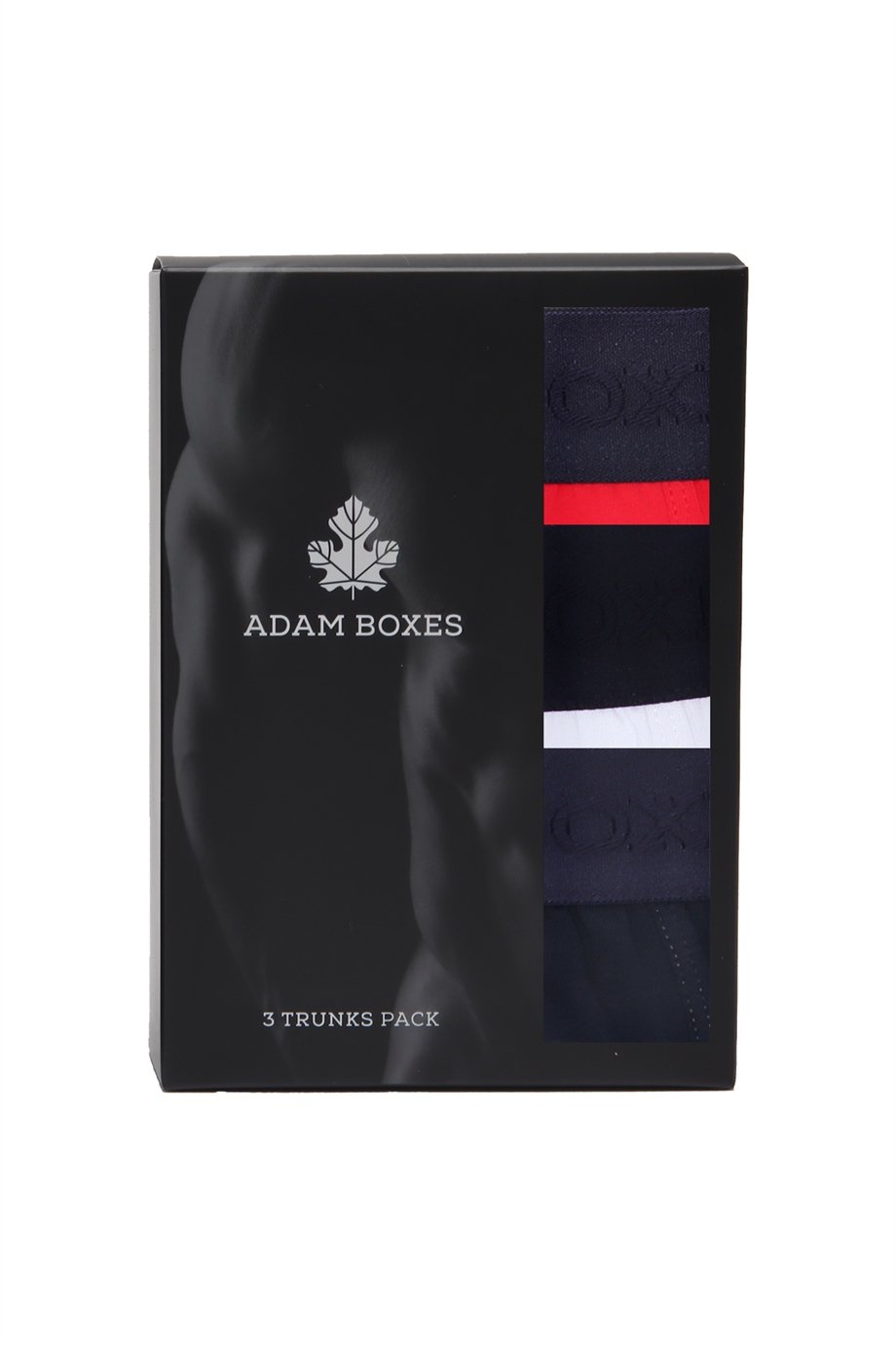 Boxer Trunk Gracia 
3'lü Paket - Beyaz, Lacivert, Kırmızı
