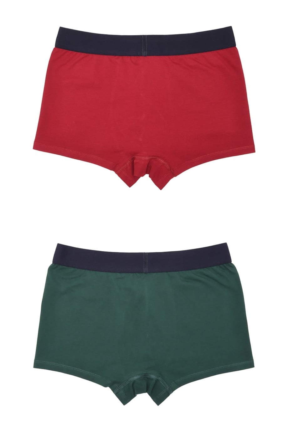 Boxer Trunk Gracia 
3'lü Paket - Bordo, Koyu Yeşil