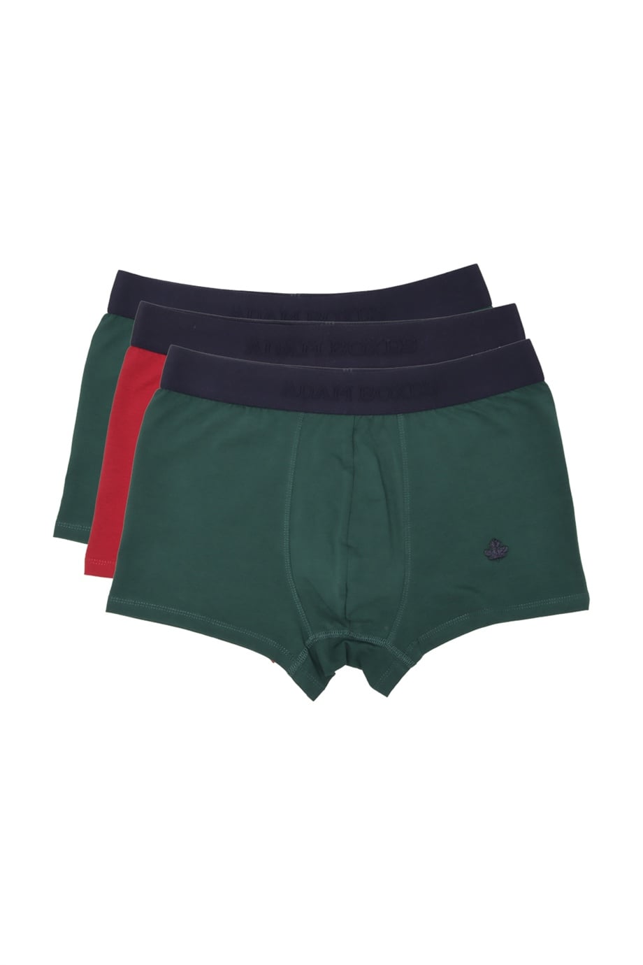 Boxer Trunk Gracia 
3'lü Paket - Koyu Yeşil, Bordo
