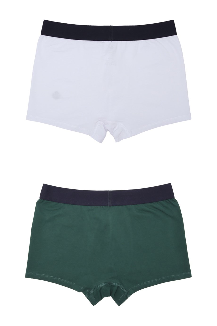 Boxer Trunk Gracia 
3'lü Paket - Koyu Yeşil, Beyaz