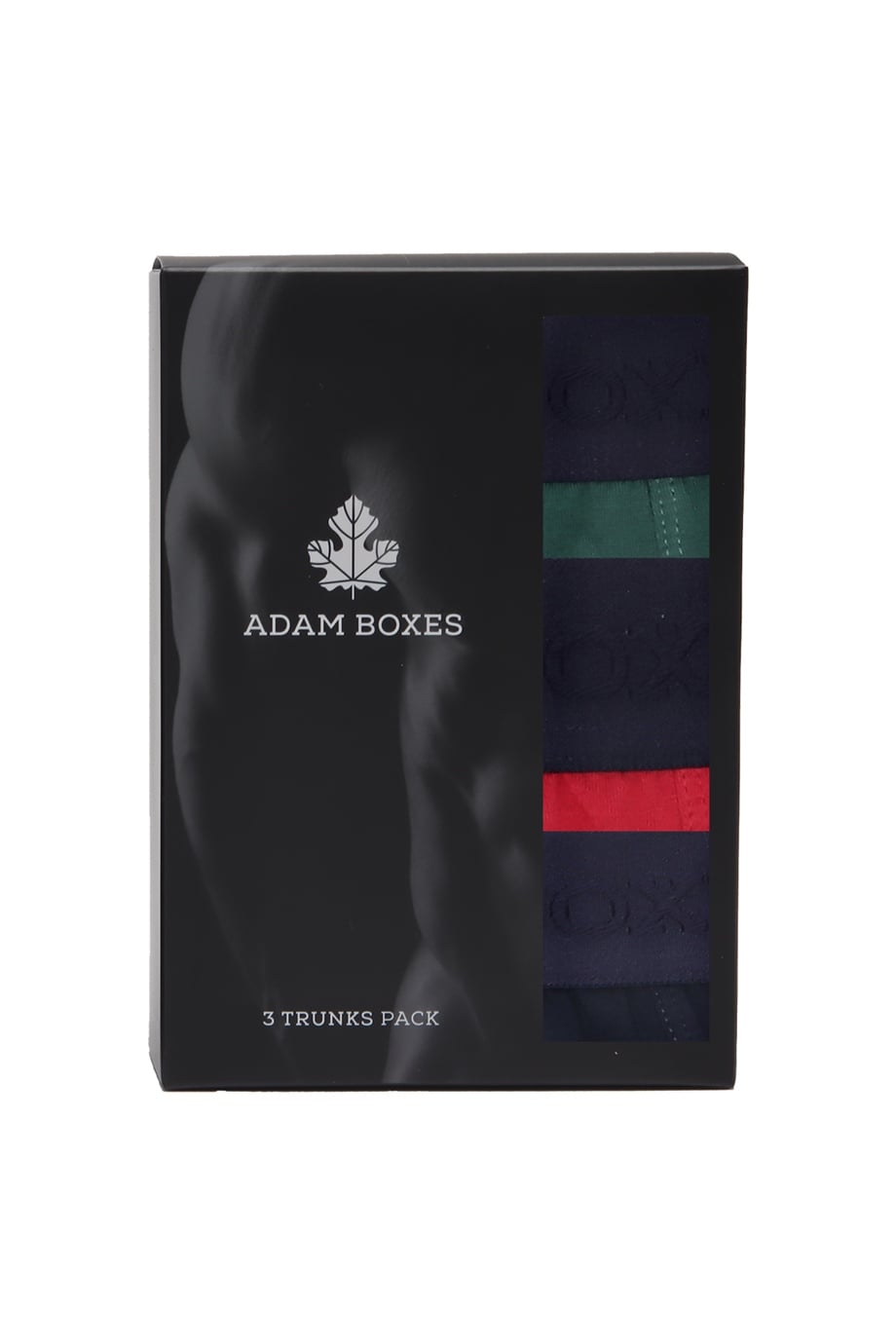 Boxer Trunk Gracia 
3'lü Paket - Koyu Yeşil, Bordo, Lacivert