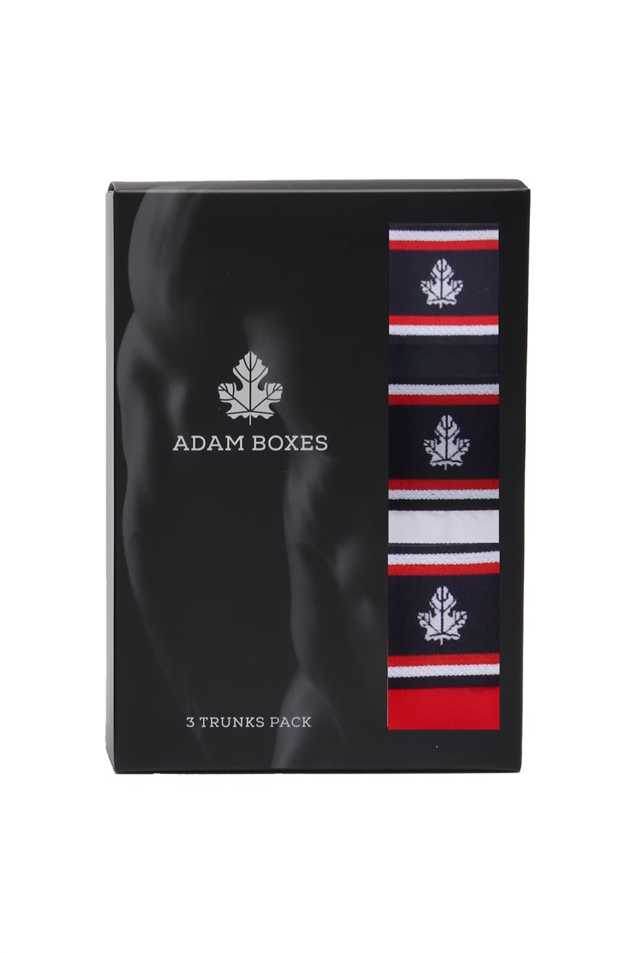 Boxer Trunk Maritime 
3'lü Paket - Lacivert, Beyaz, Kırmızı