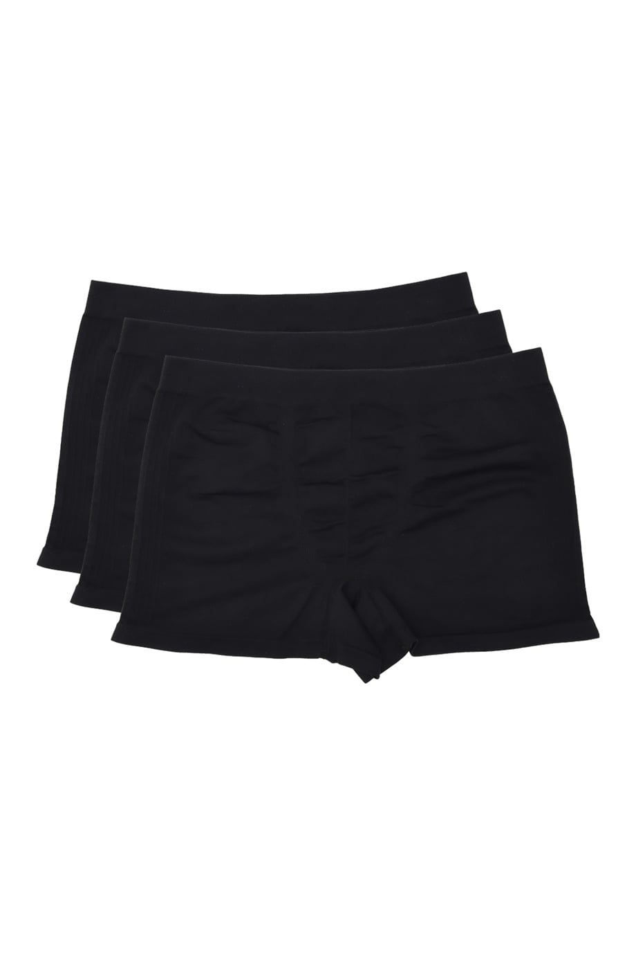 Boxer Trunk Sincosido 
3'lü Paket - Siyah (Dikişsiz/Seamless)