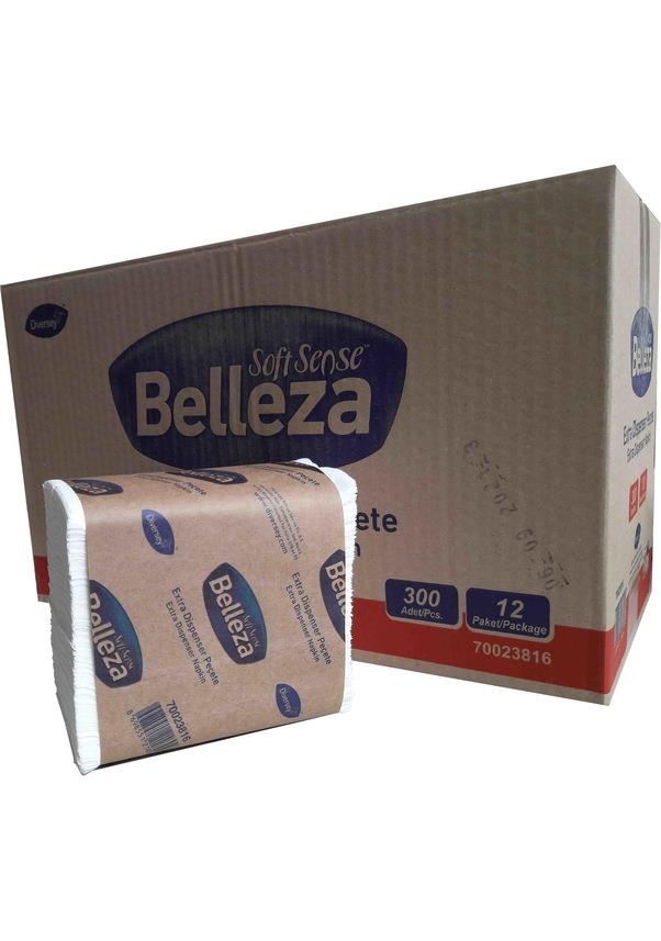 Belleza Extra Dispenser Peçete 300 Lü x 12 Paket