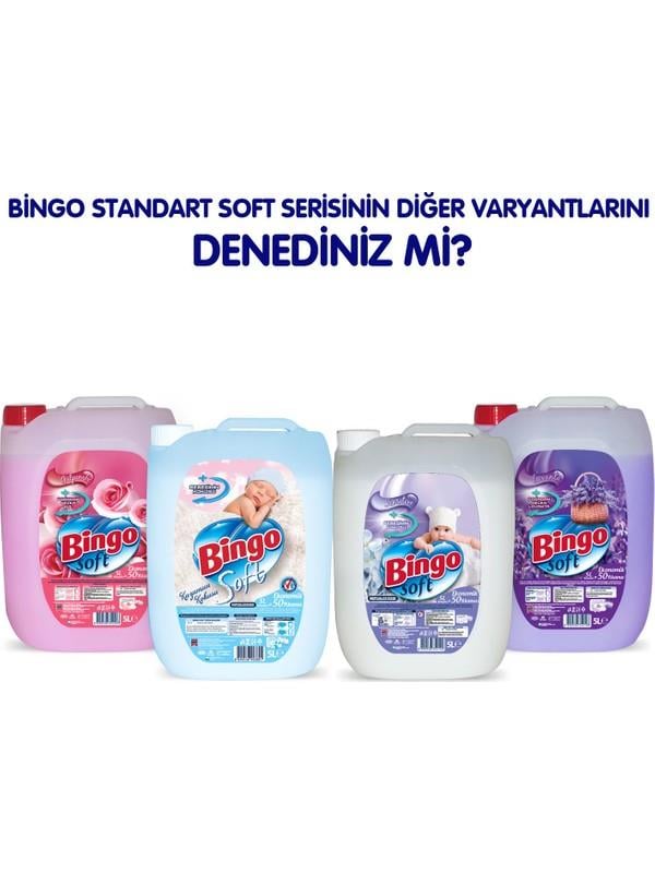 Bingo Soft Lovely Çamaşır Yumuşatıcı 5 L
