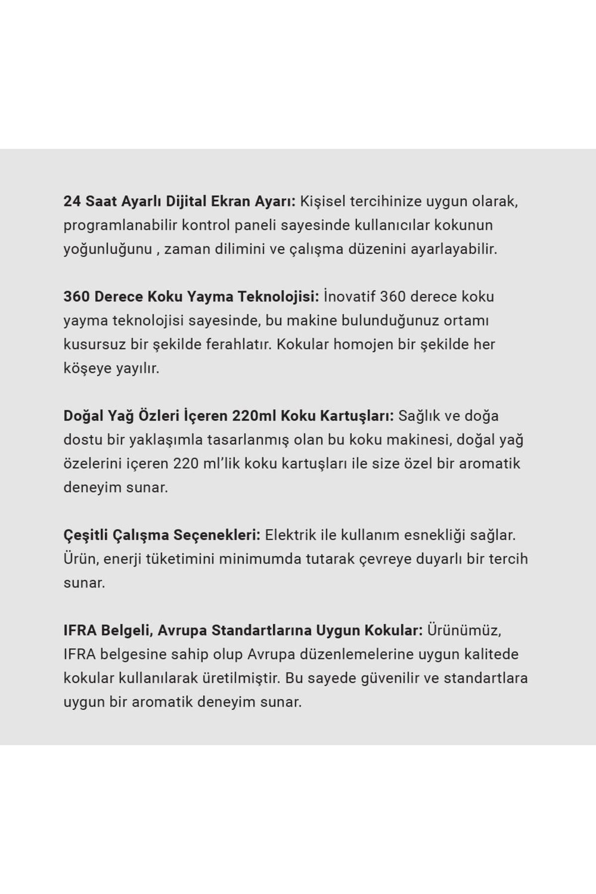 CARPEX A1 Pro 900 Koku Makinesi ve Cute A1 Koku Kartuşu 200 ML Seti