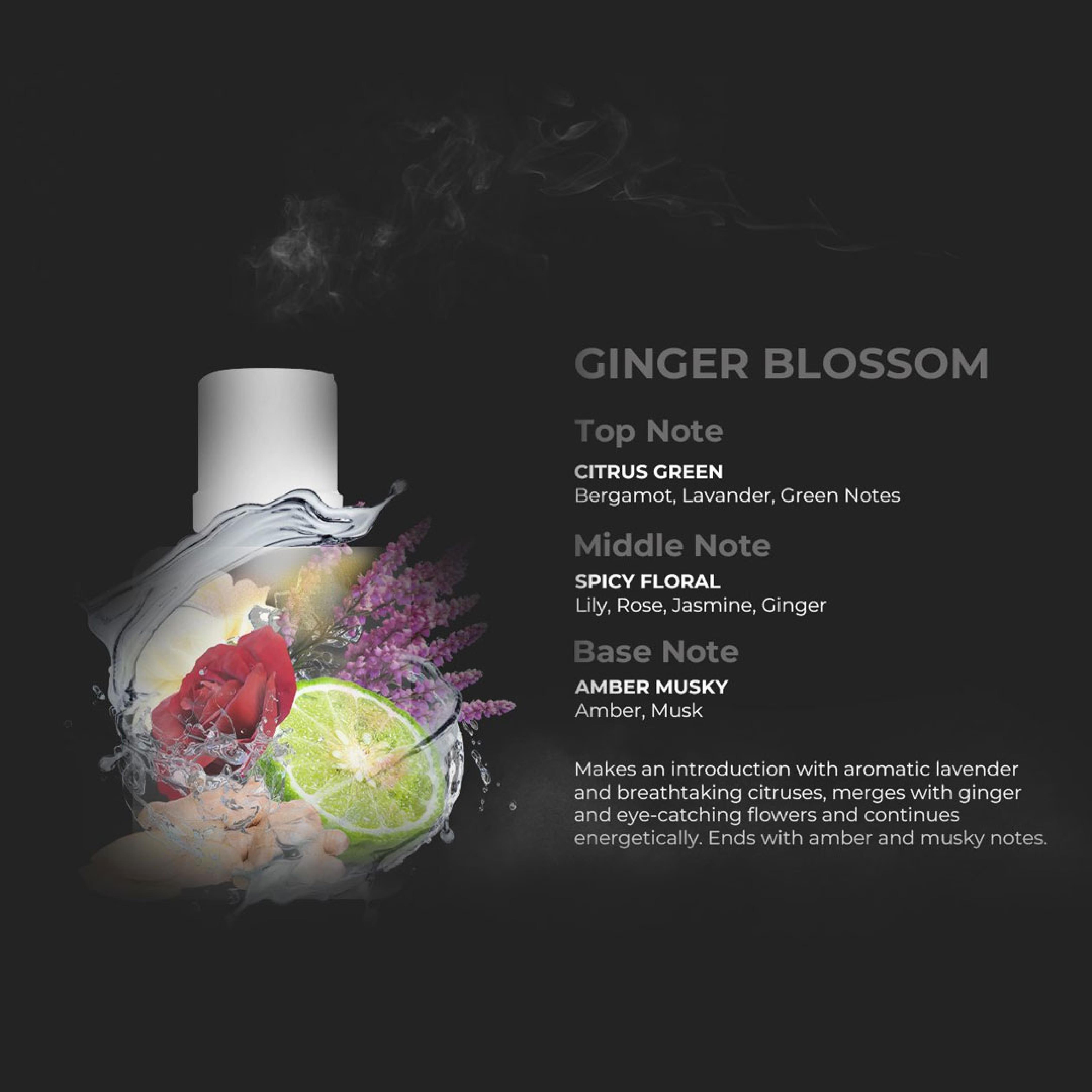 Carpex Ginger Blossom E2 Power Koku Kartuşu 125 ML