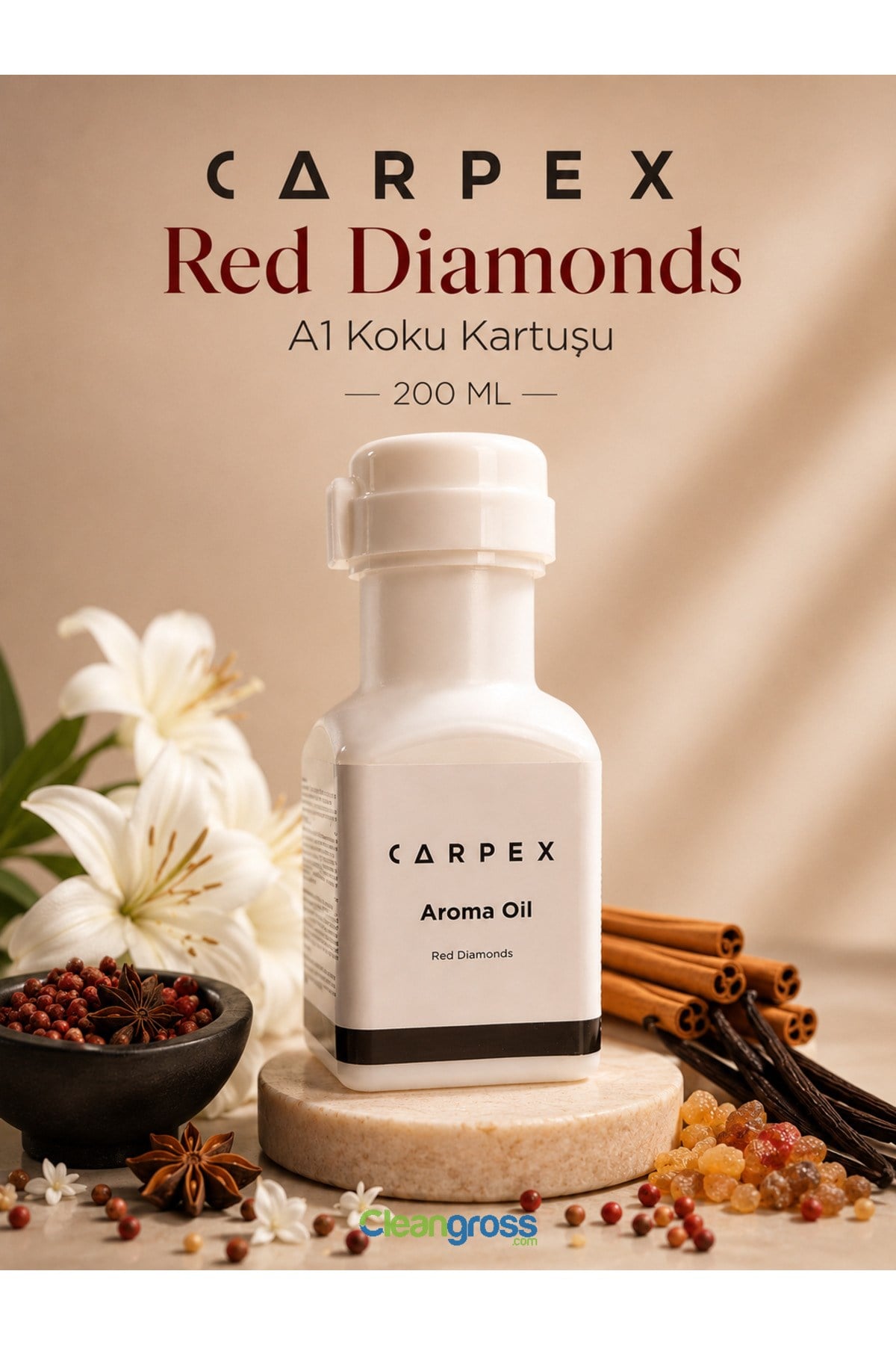 CARPEX Red Diamonds A1 Koku Kartuşu 200 ML Classic Seri