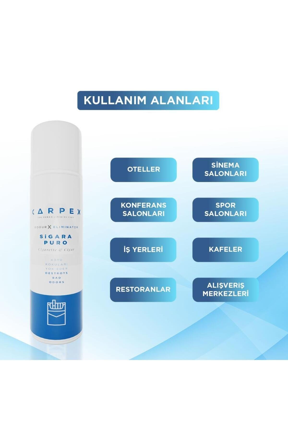 Carpex Sigara Puro Kötü Koku Giderici Sprey 500 ml