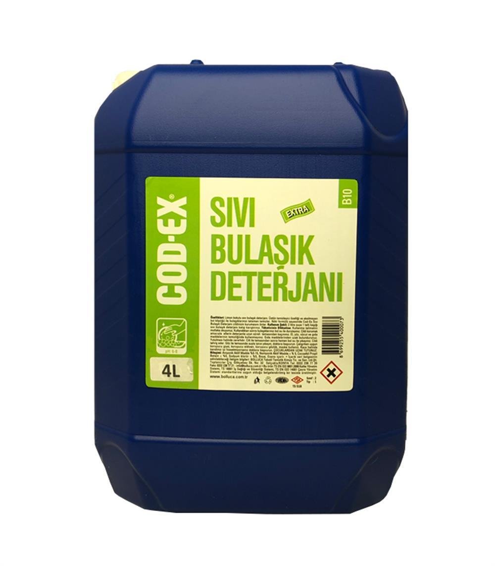 COD-EX Sıvı Bulaşık Deterjanı Ekstra 4 L X 4 Adet
