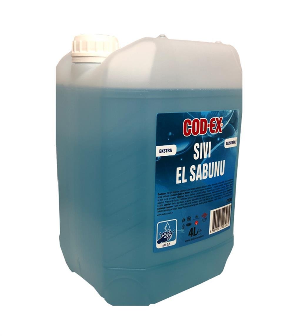 COD-EX Sıvı El Sabunu 4 Litre Angle