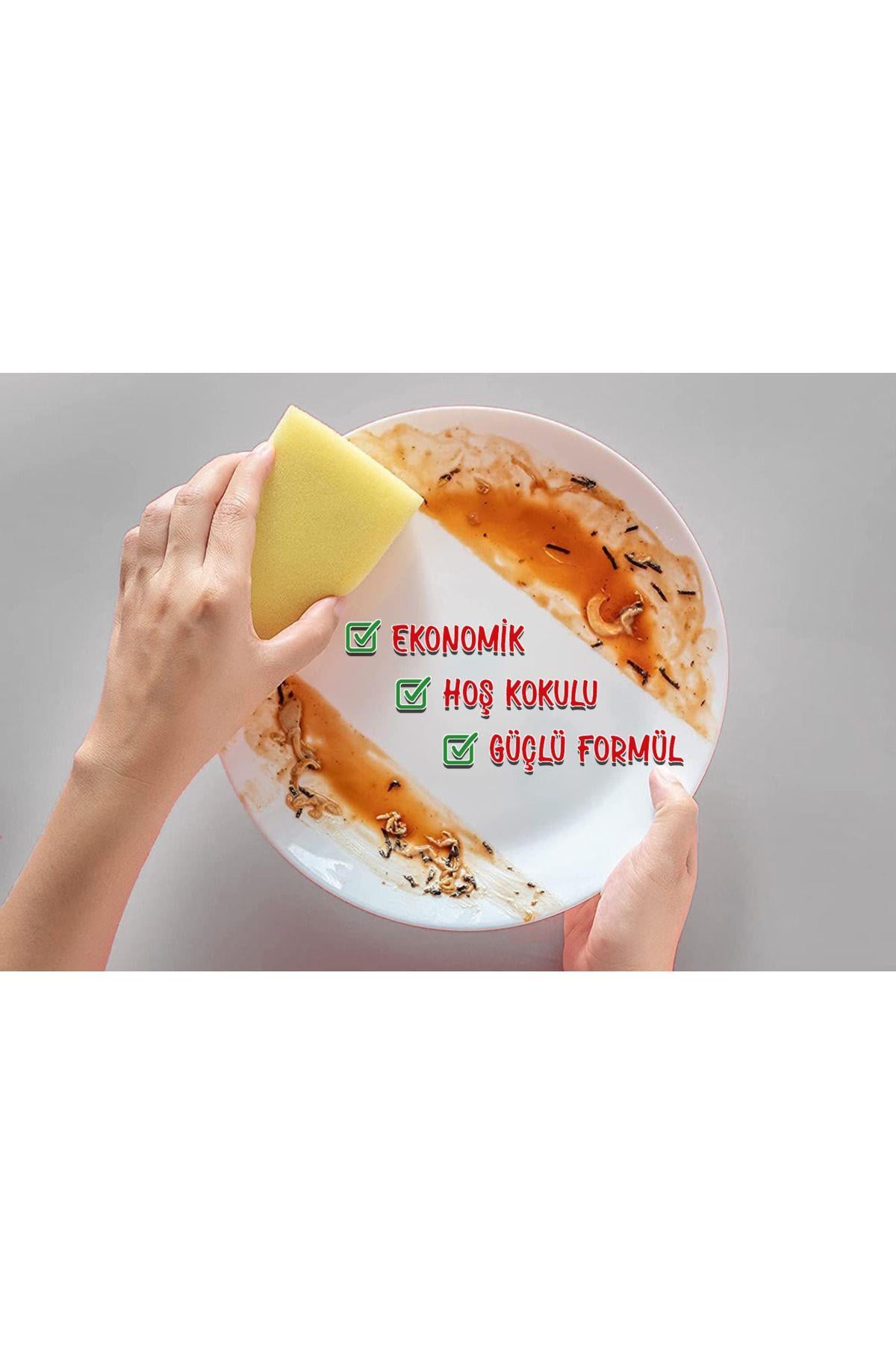 Elde Yıkama Sıvı Bulaşık Deterjanı 4 Lt Ultra Güçlü