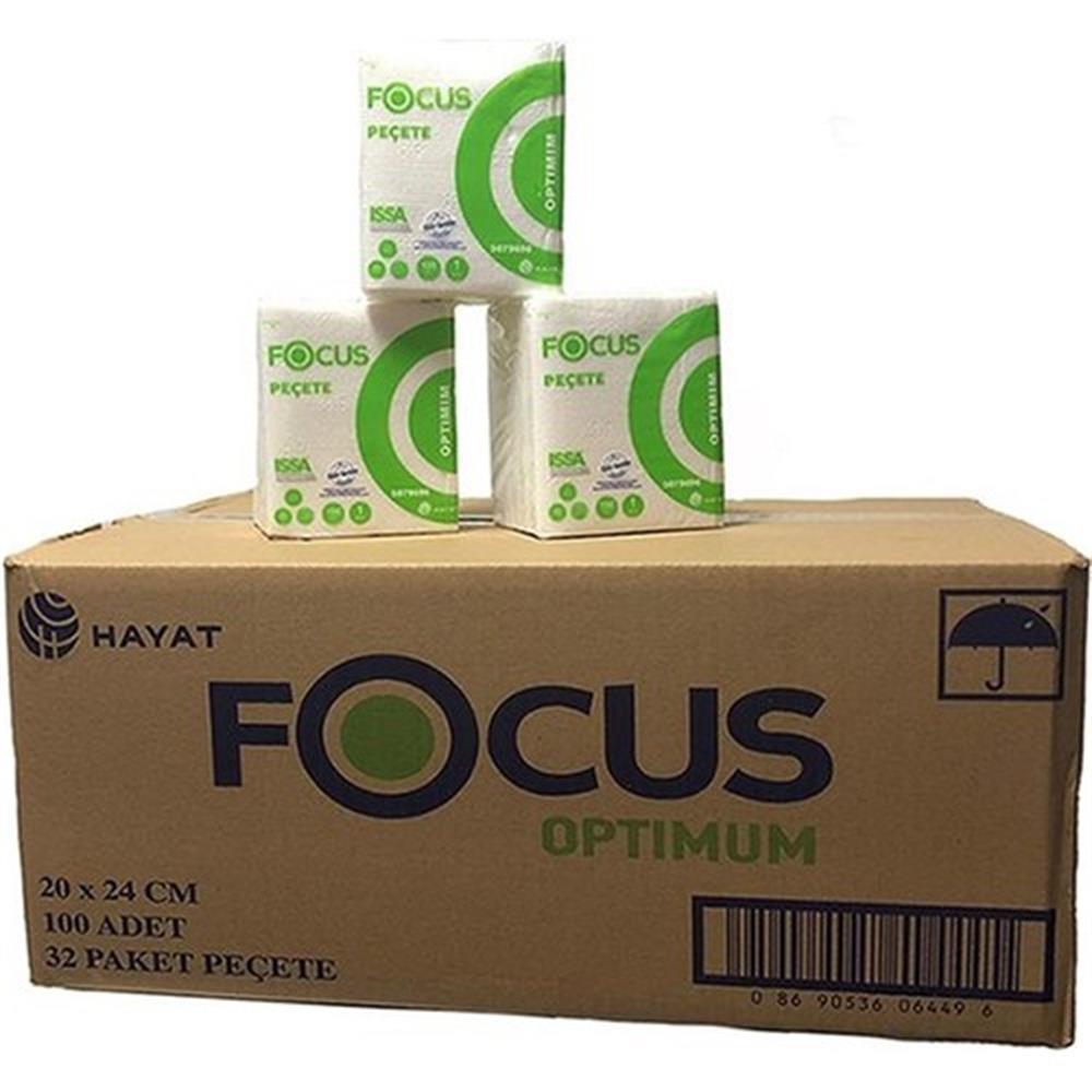 Focus Optimum Peçete (20x24) 100 lü - 1 Koli